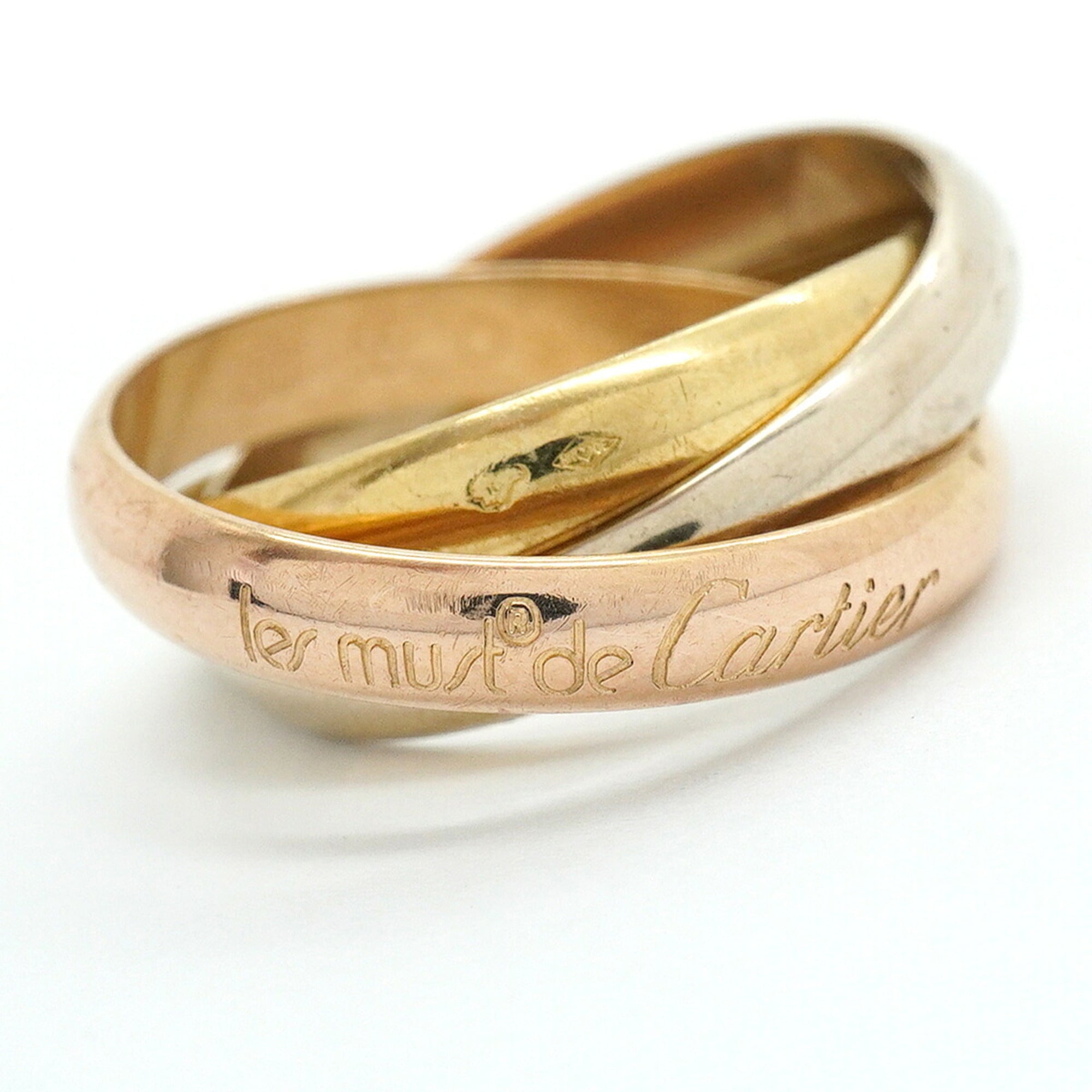 Cartier Yellow Gold (18K) Pink Gold (18K) White Gold (18K) Band Ring (Pre-Owned)