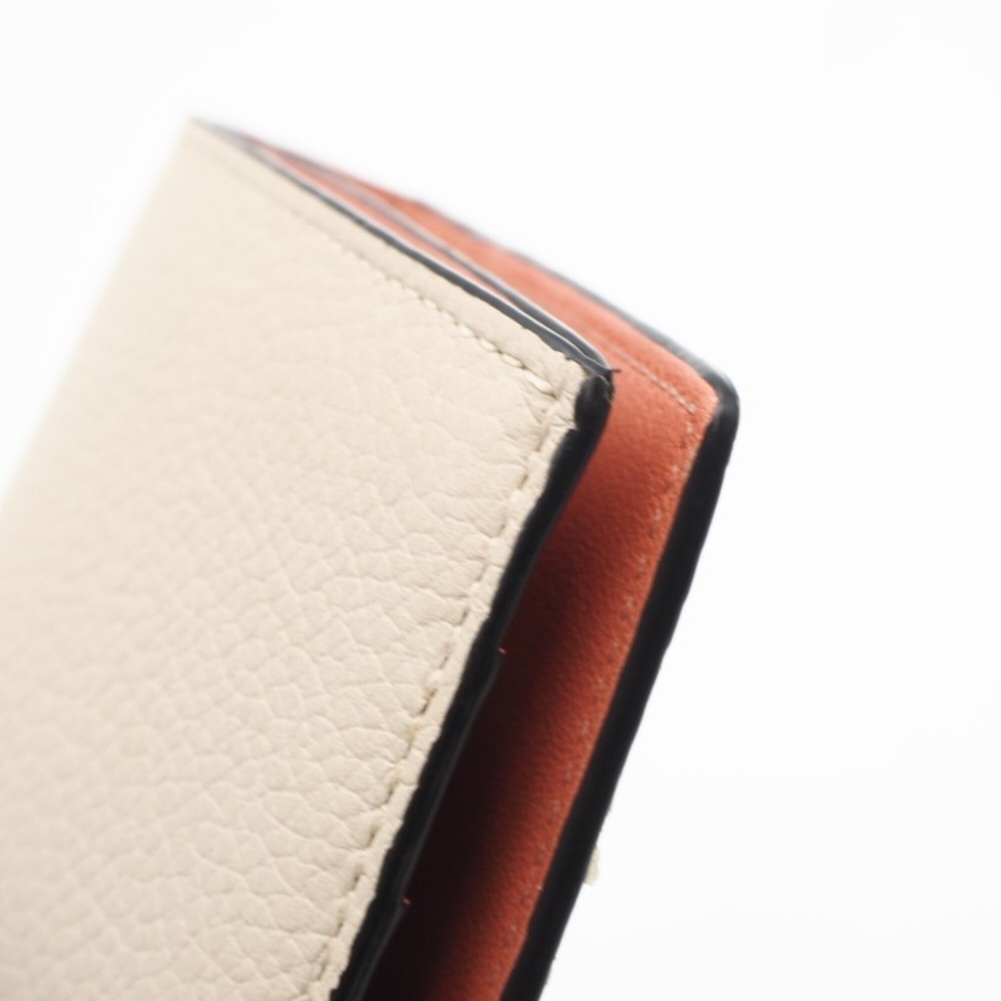 Loewe Beige Brown Orange Long Wallet (Bi-Fold) (Pre-Owned)