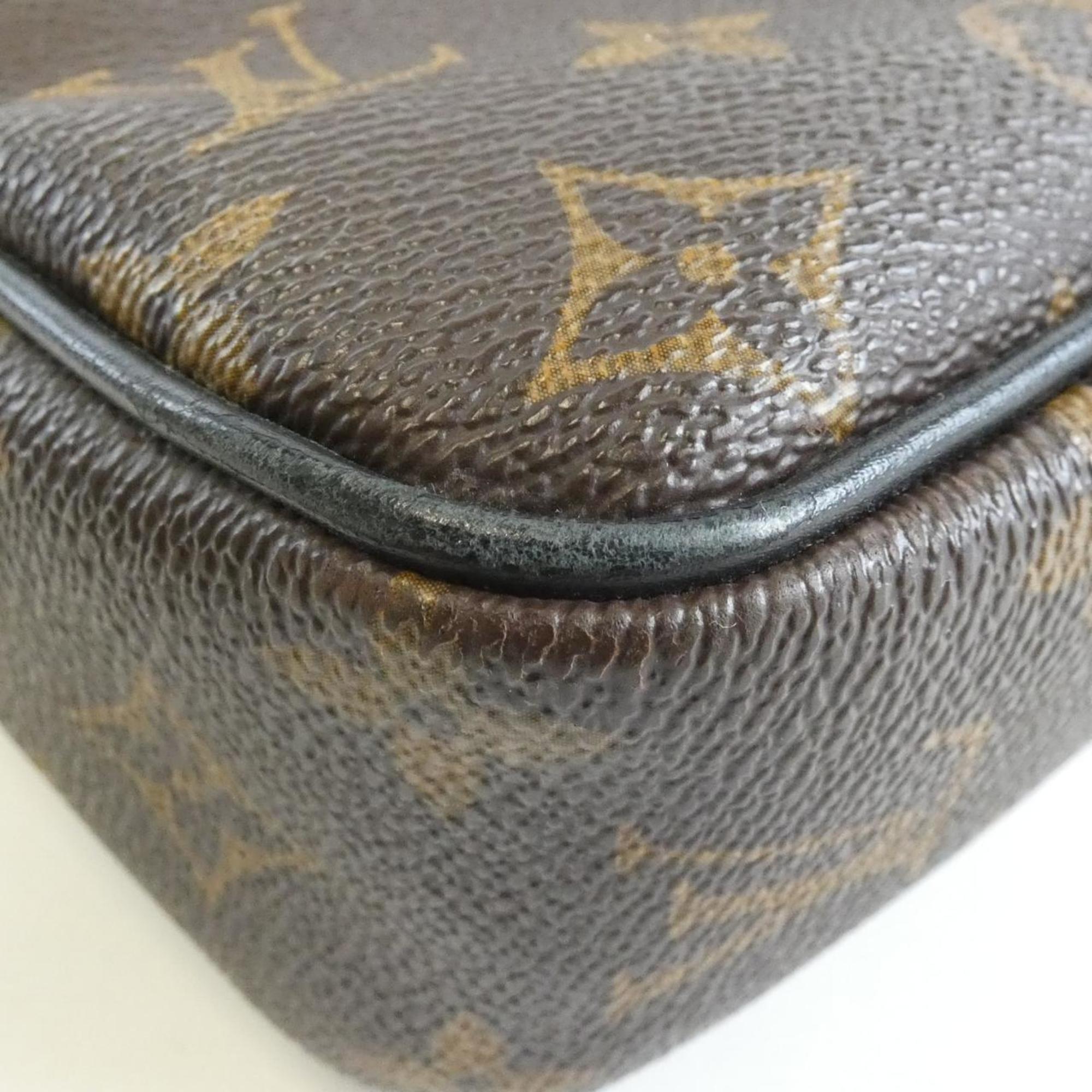 Louis Vuitton Marron Coated Canvas Handbag (Pre-Owned)