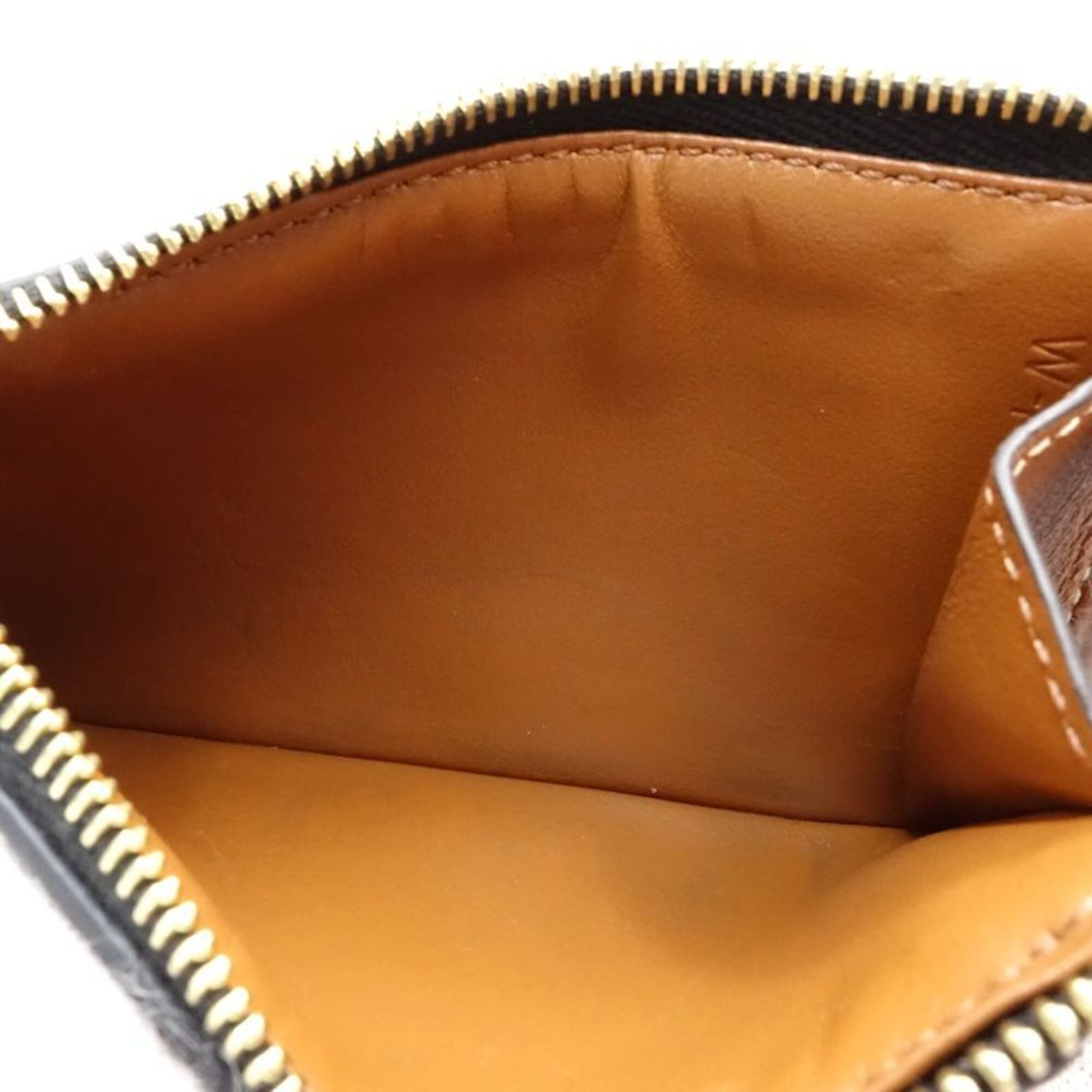 Celine Brown Leather Coin Purse/Coin Case (Pre-Owned)