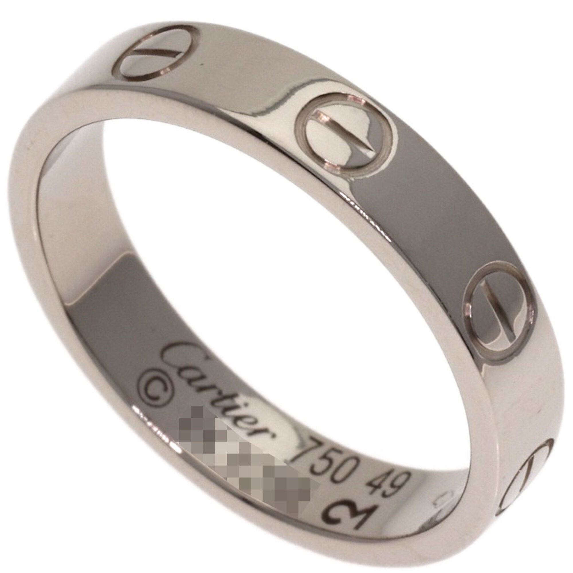 Cartier White Gold (18K) Band Ring (Pre-Owned)