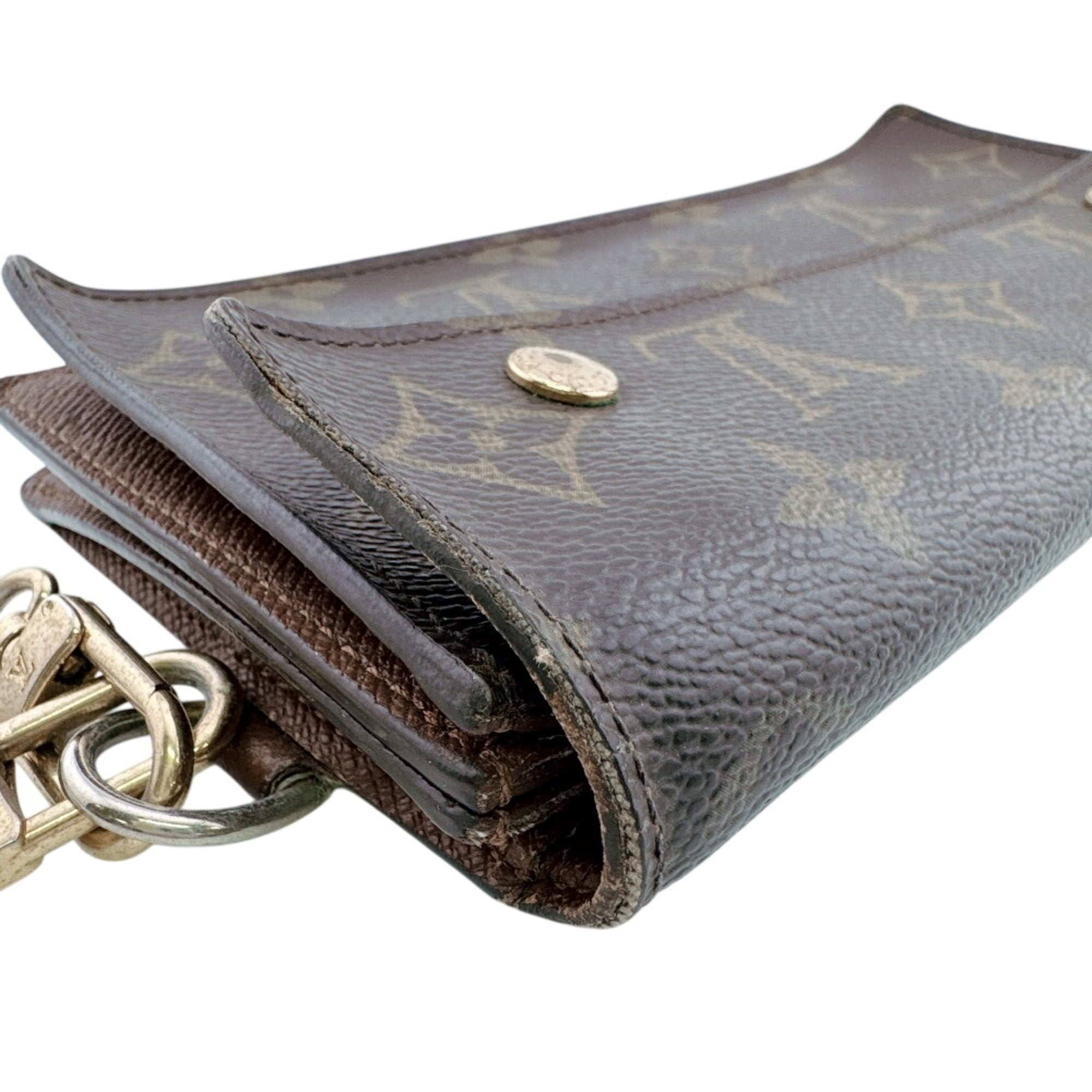 Louis Vuitton Brown Monogram Monogram Long Wallet (Bi-Fold) (Pre-Owned)