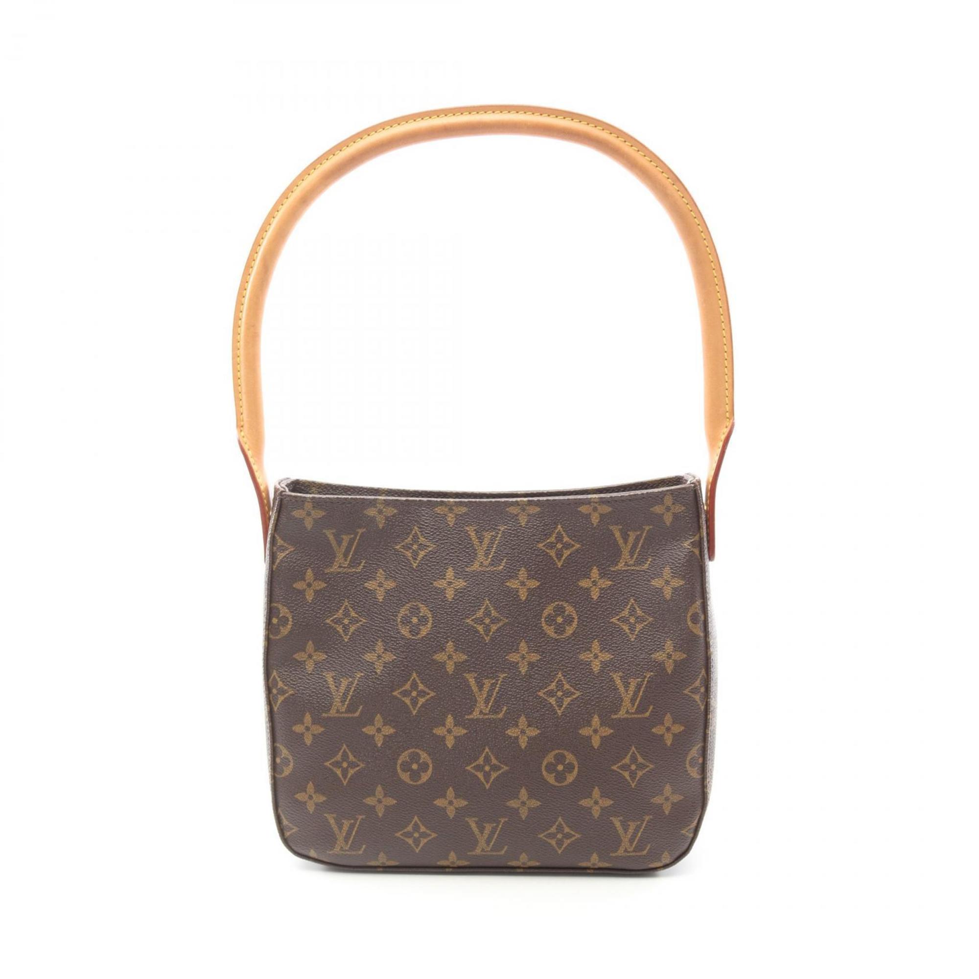 Louis Vuitton Brown Monogram Coated Canvas Pvc Leather Shoulder Bag (Pre-Owned)