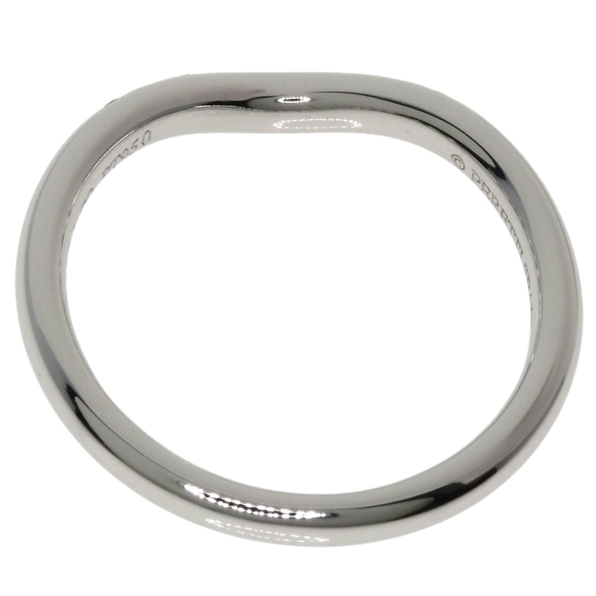 Tiffany Platinum 950 Band Ring (Pre-Owned)