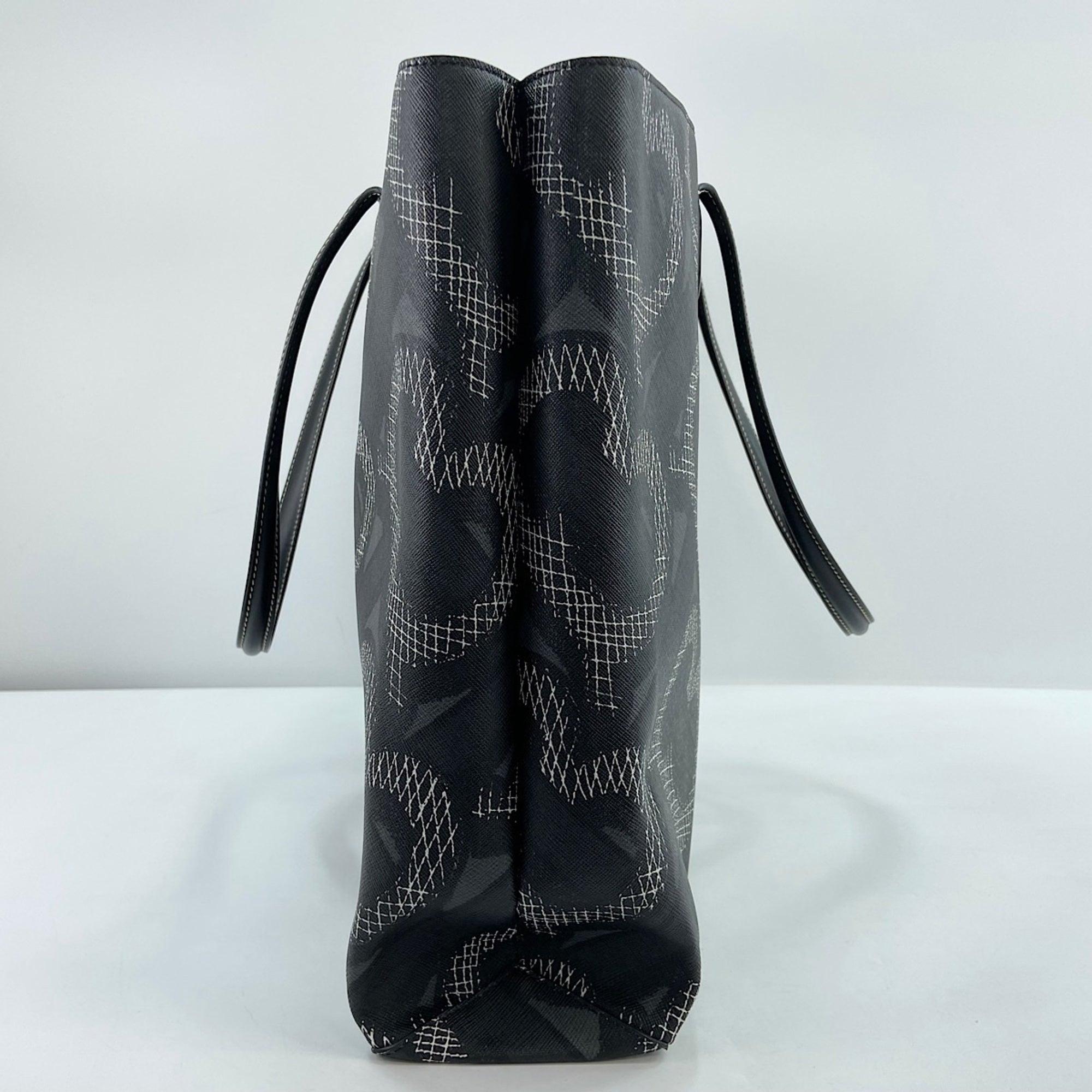 Burberry Black Pvc Tote Bag (Pre-Owned)