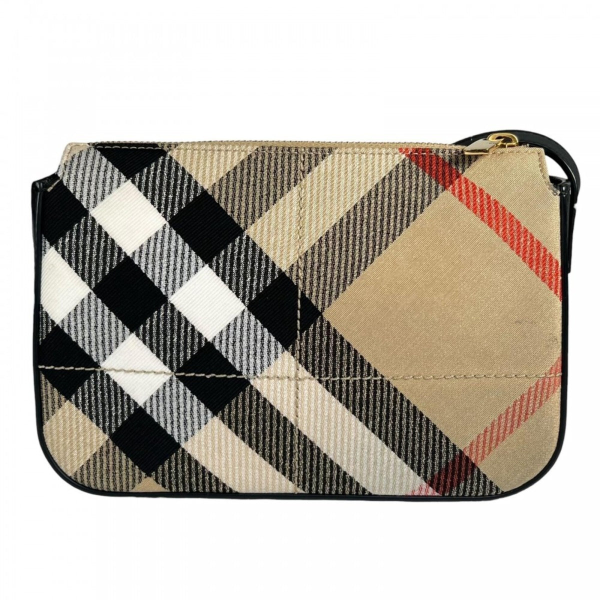 Burberry Brown Leather Shoulder Bag (Pre-Owned)