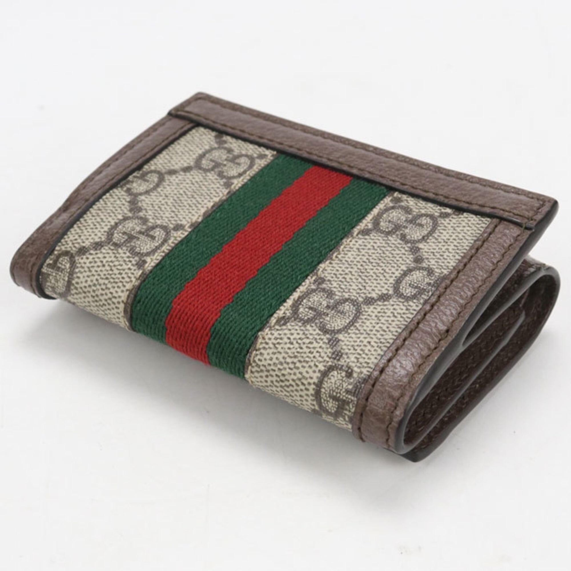 Gucci Beige Gg Supreme Wallet (Tri-Fold) (Pre-Owned)