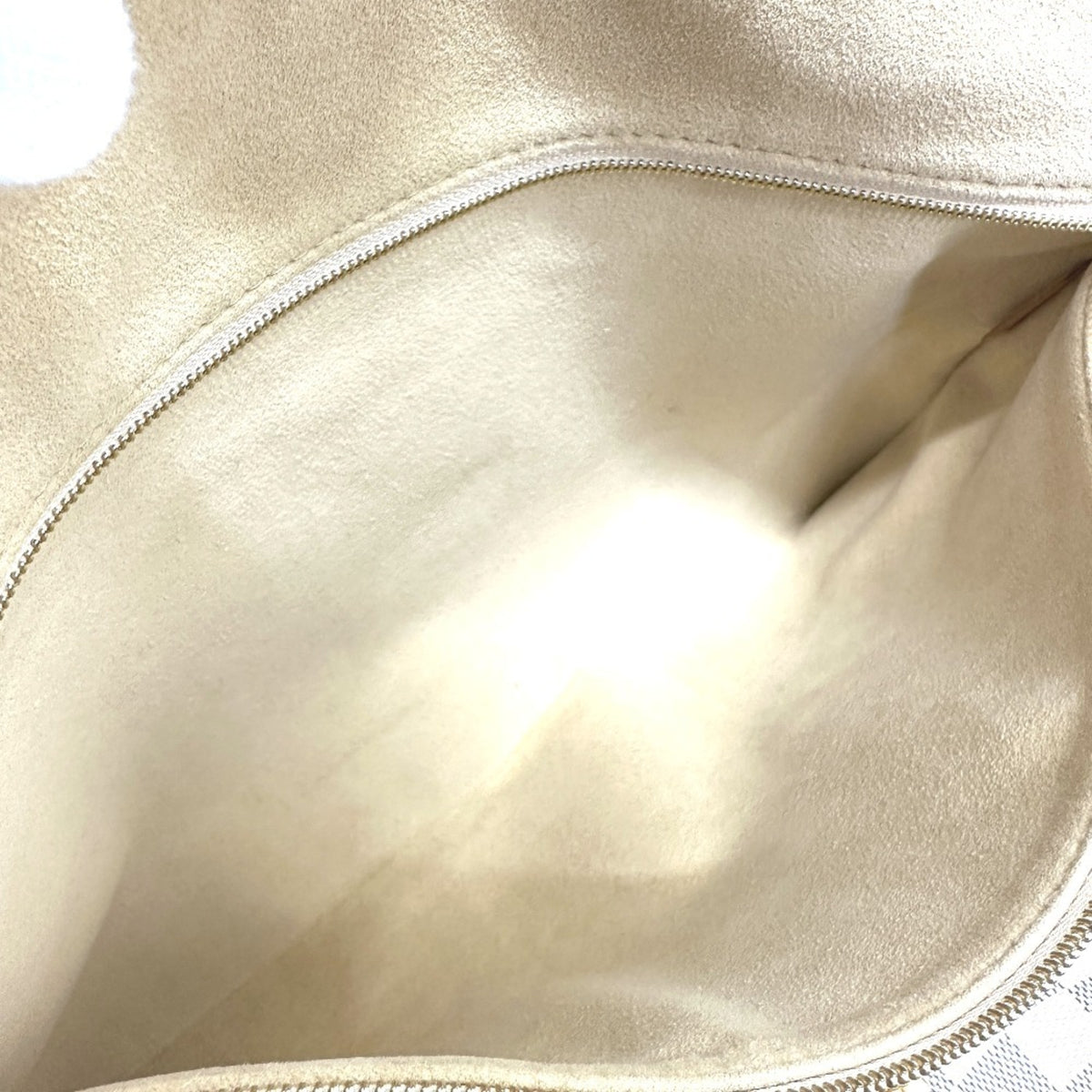 Louis Vuitton White Damier Azur Shoulder Bag Tote Bag (Pre-Owned)