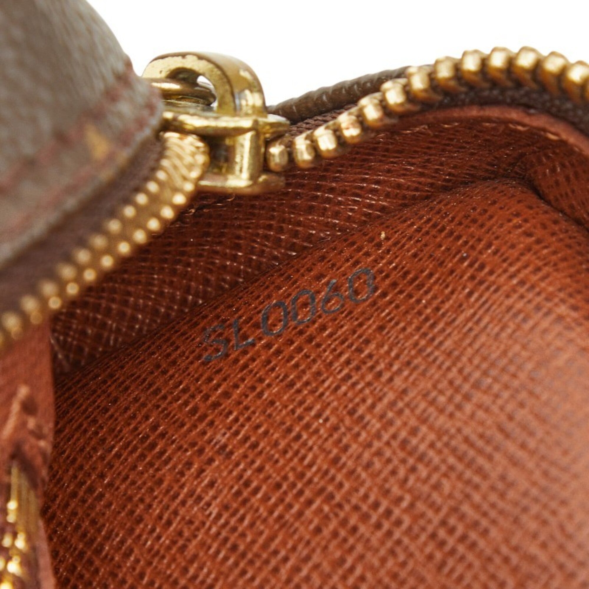 Louis Vuitton Monogram Brown Pvc Leather Clutch Bag (Pre-Owned)