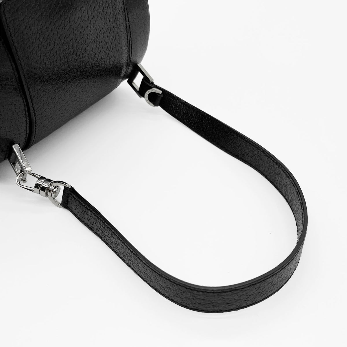 Bvlgari Black Leather Handbag (Pre-Owned)