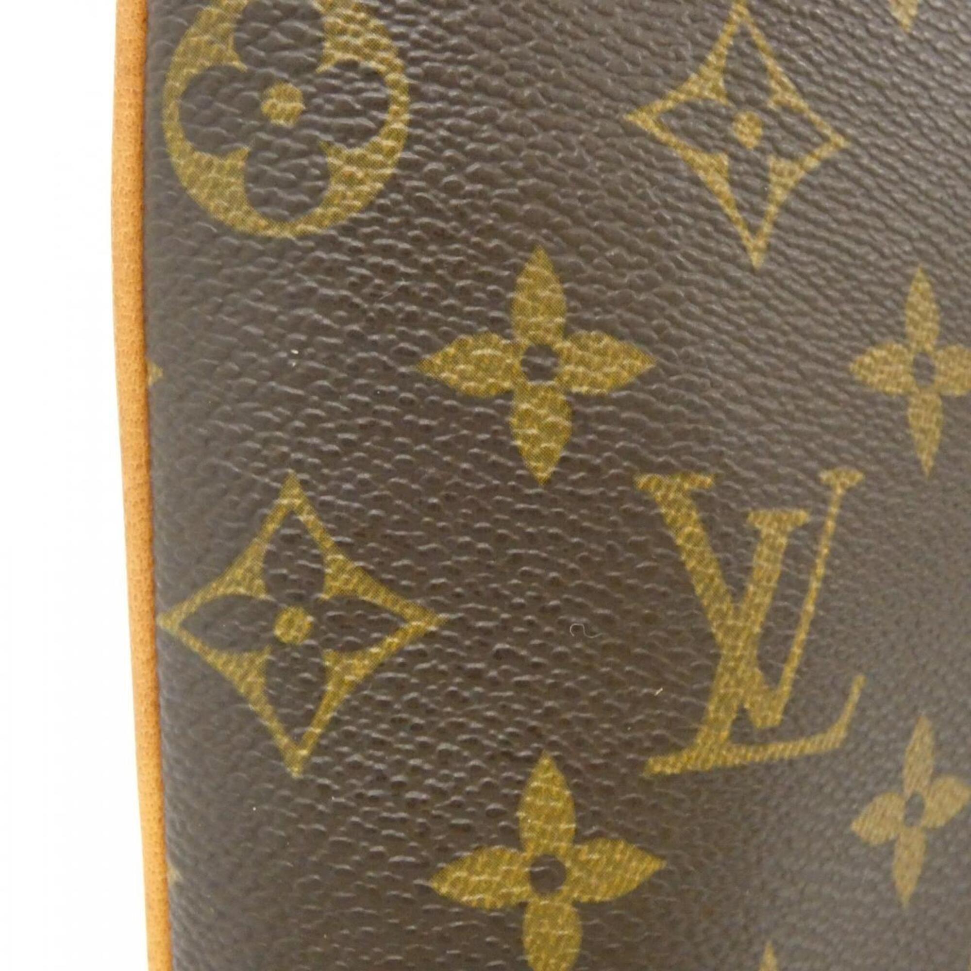 Louis Vuitton Marron Coated Canvas Handbag (Pre-Owned)