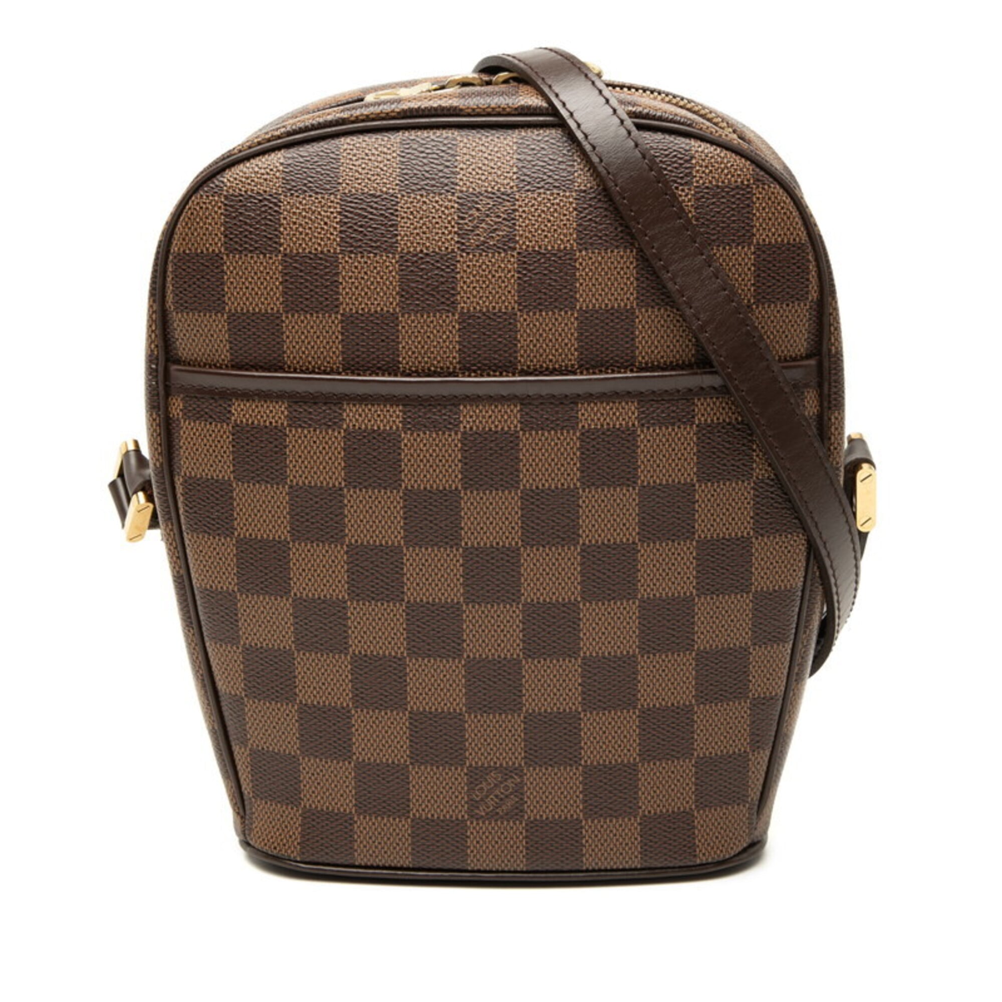 Louis Vuitton Brown Pvc Leather Shoulder Bag (Pre-Owned)