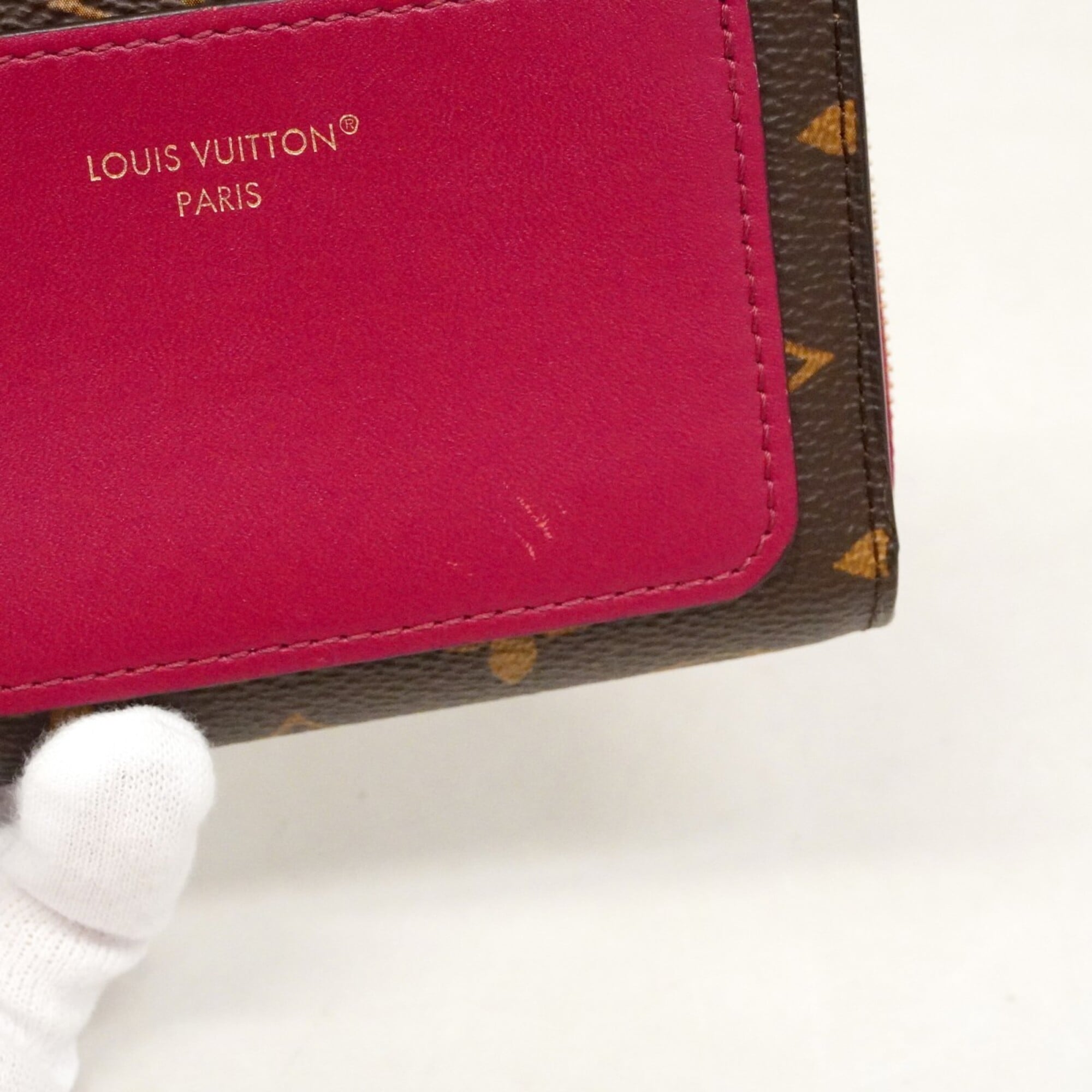Louis Vuitton Fuchsia Wallet (Bi-Fold) (Pre-Owned)
