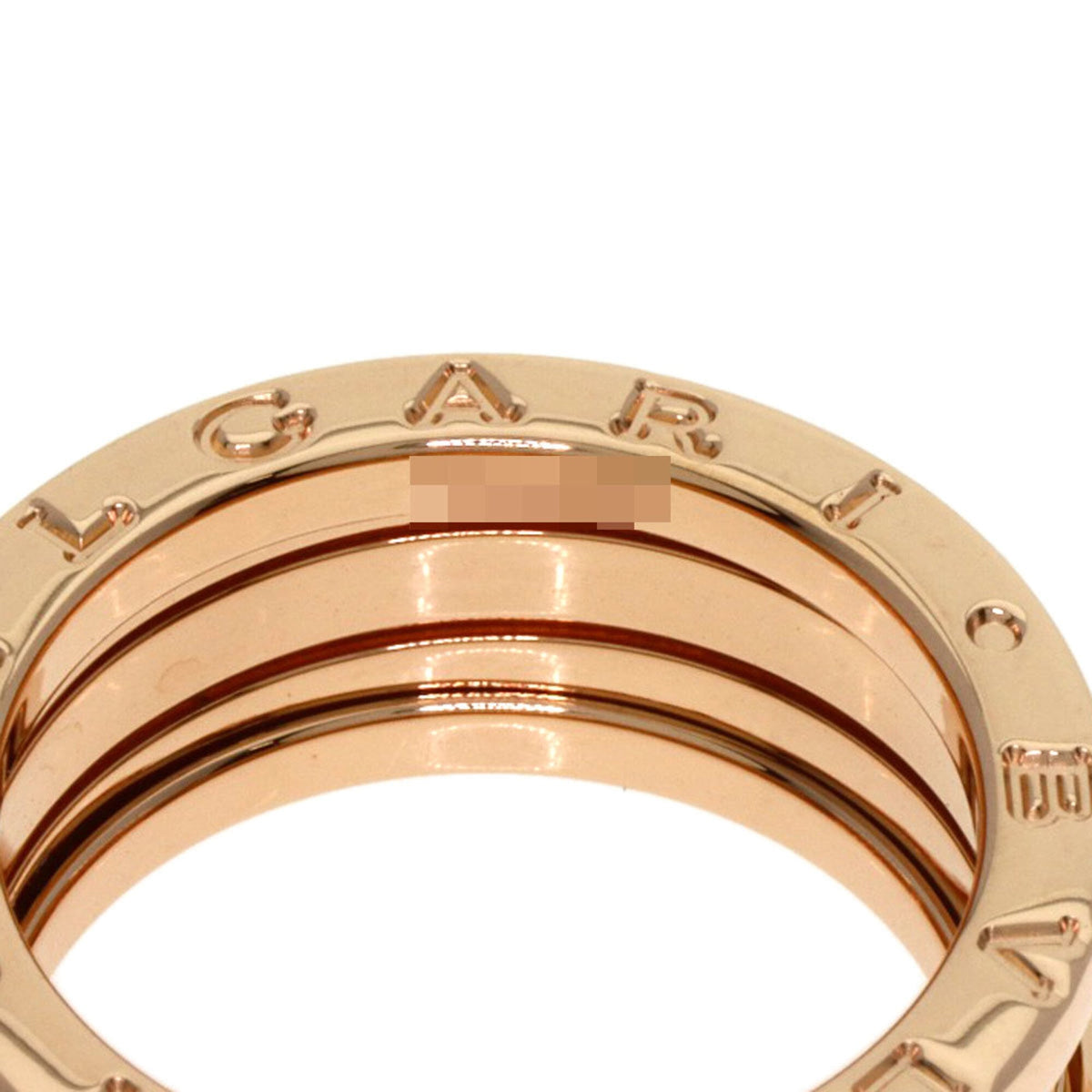 Bvlgari Pink Gold Pink Gold (18K) Band Ring (Pre-Owned)