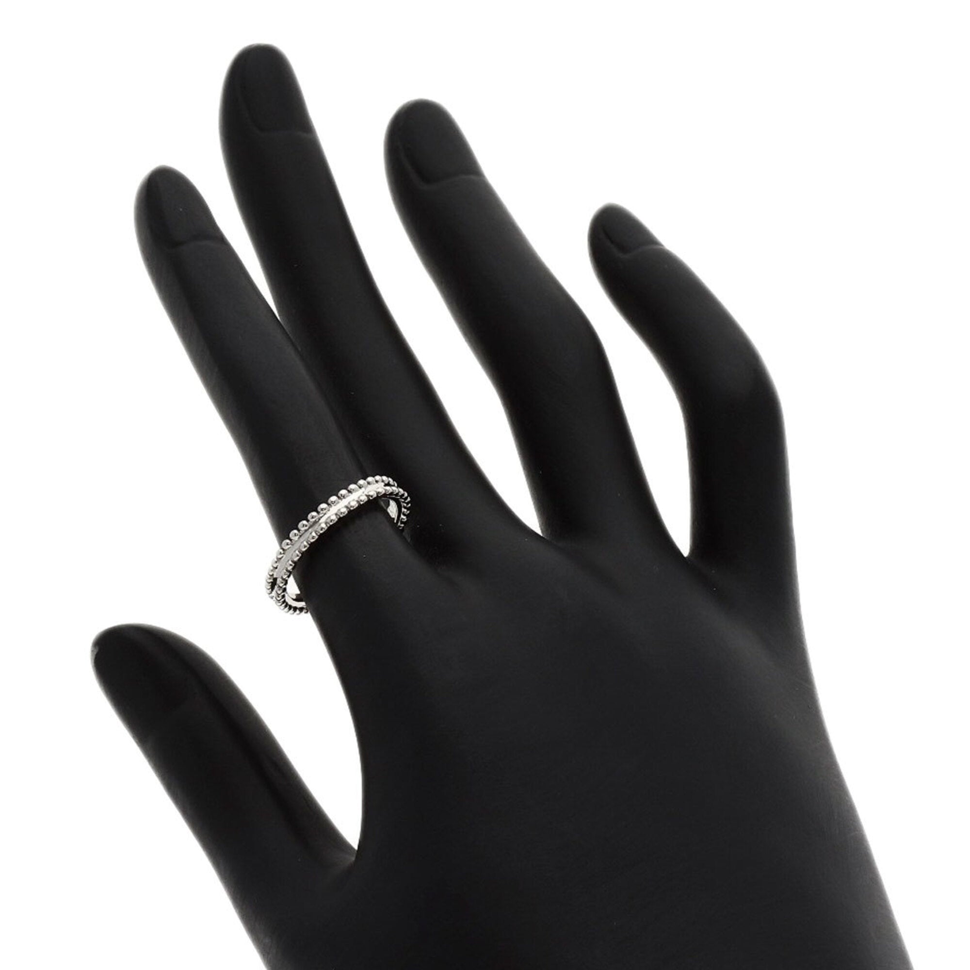 Van Cleef & Arpels Platinum 950 Band Ring (Pre-Owned)