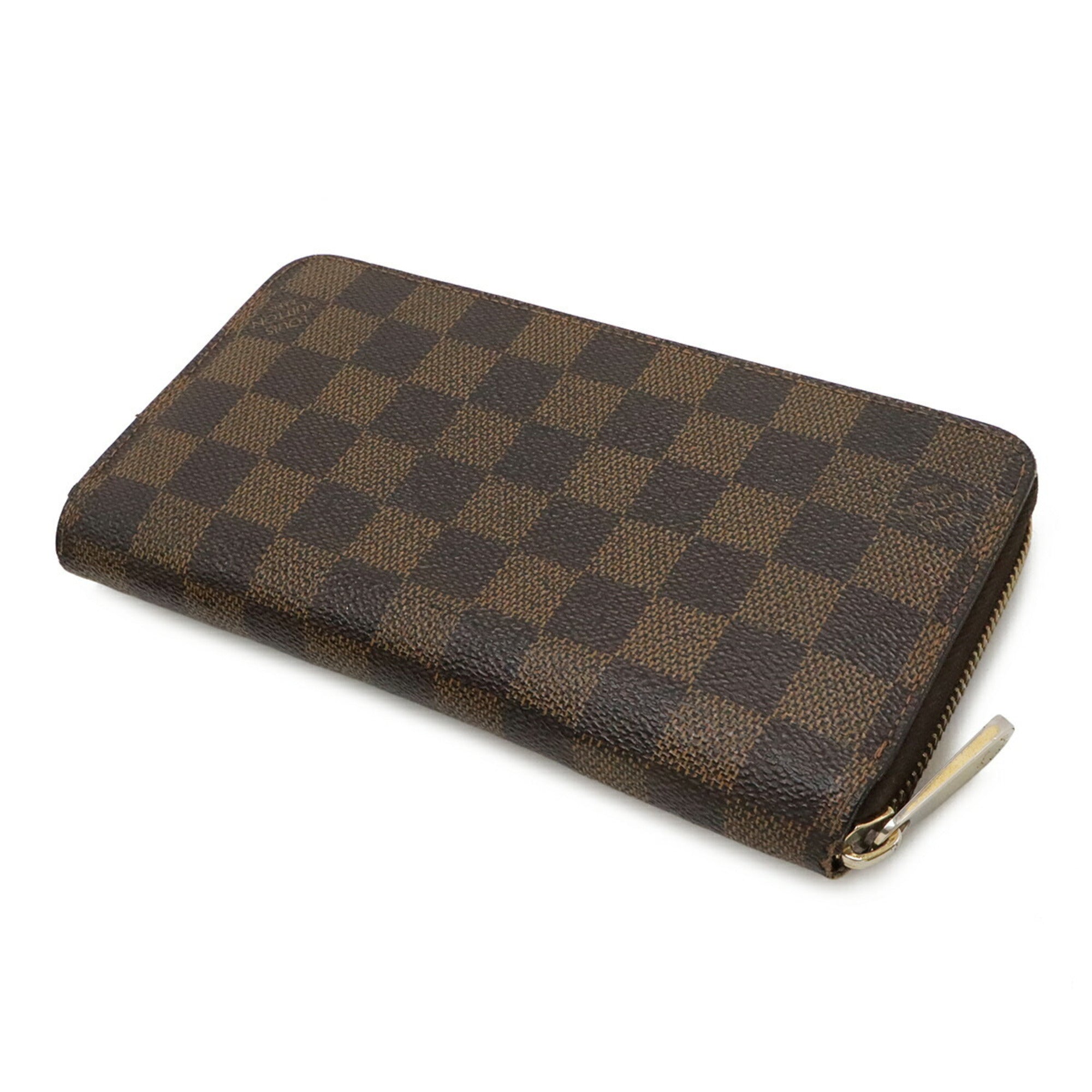 Louis Vuitton Damier Brown Pvc Long Wallet (Bi-Fold) (Pre-Owned)