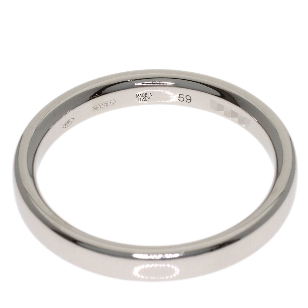 Bvlgari Platinum 950 Band Ring (Pre-Owned)