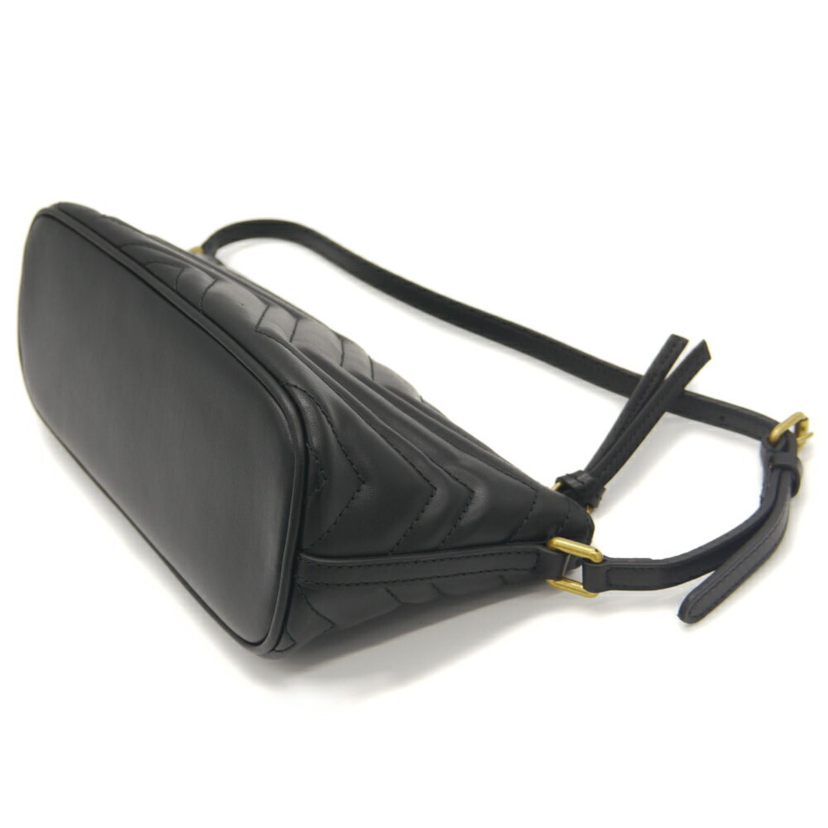 Gucci Black Leather Handbag (Pre-Owned)