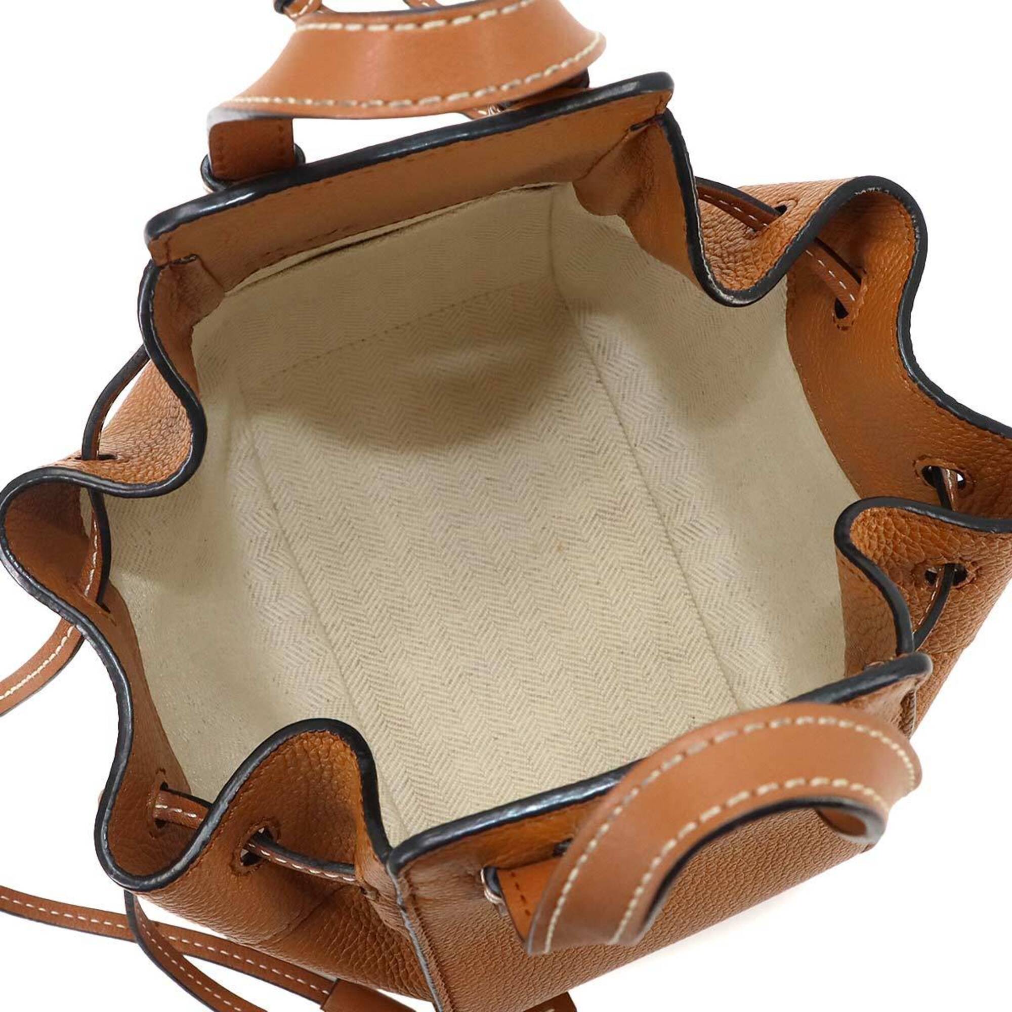 Loewe Brown Leather Handbag (Pre-Owned)