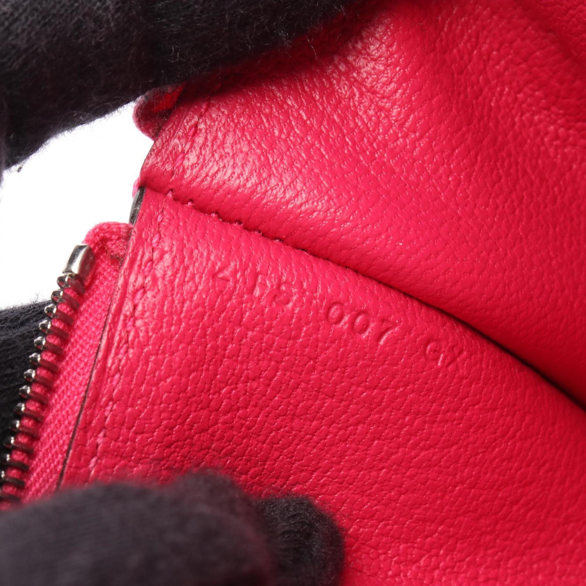 Hermes Pink Leather Pouch (Pre-Owned)