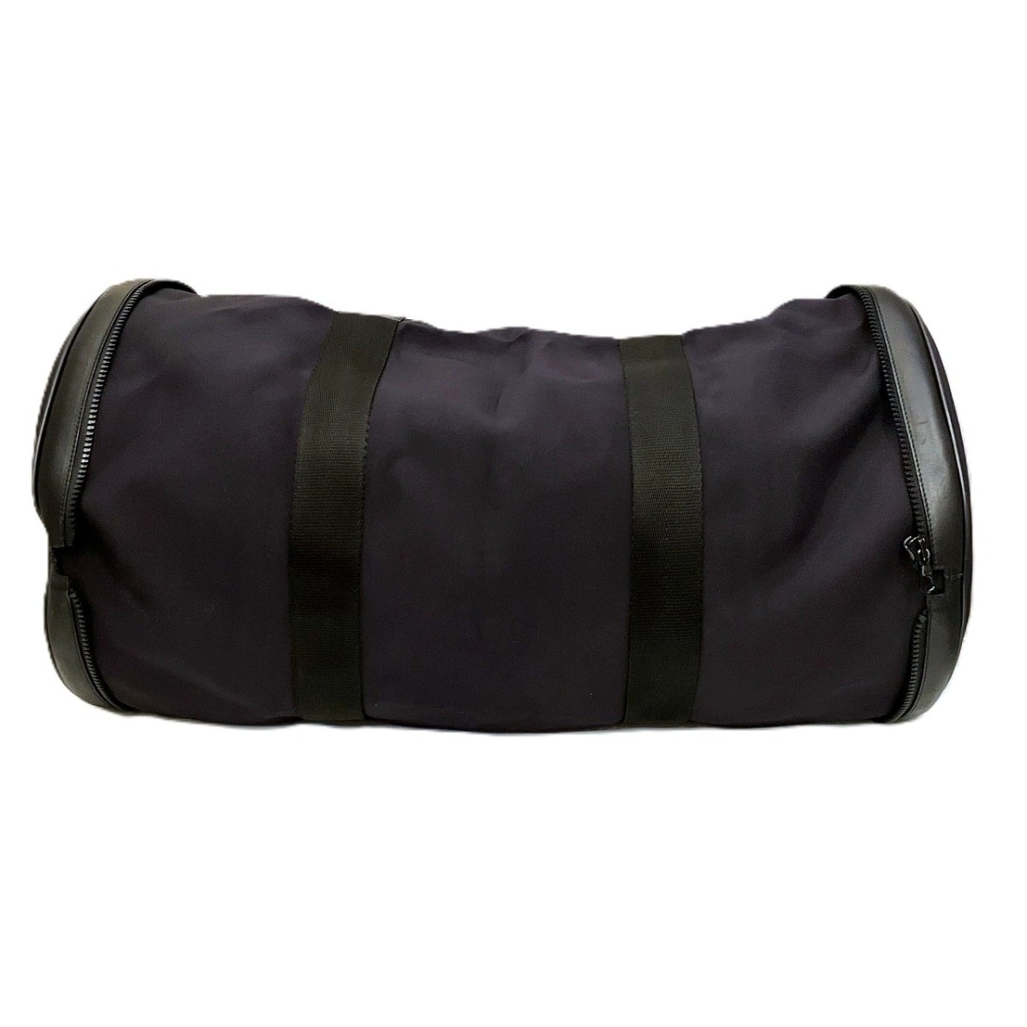 Salvatore Ferragamo Black Nylon Boston Bag (Pre-Owned)