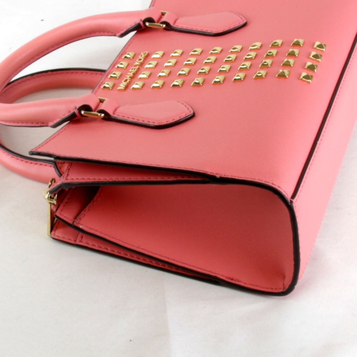 Michael Kors Pink Leather Shoulder Bag (Pre-Owned)