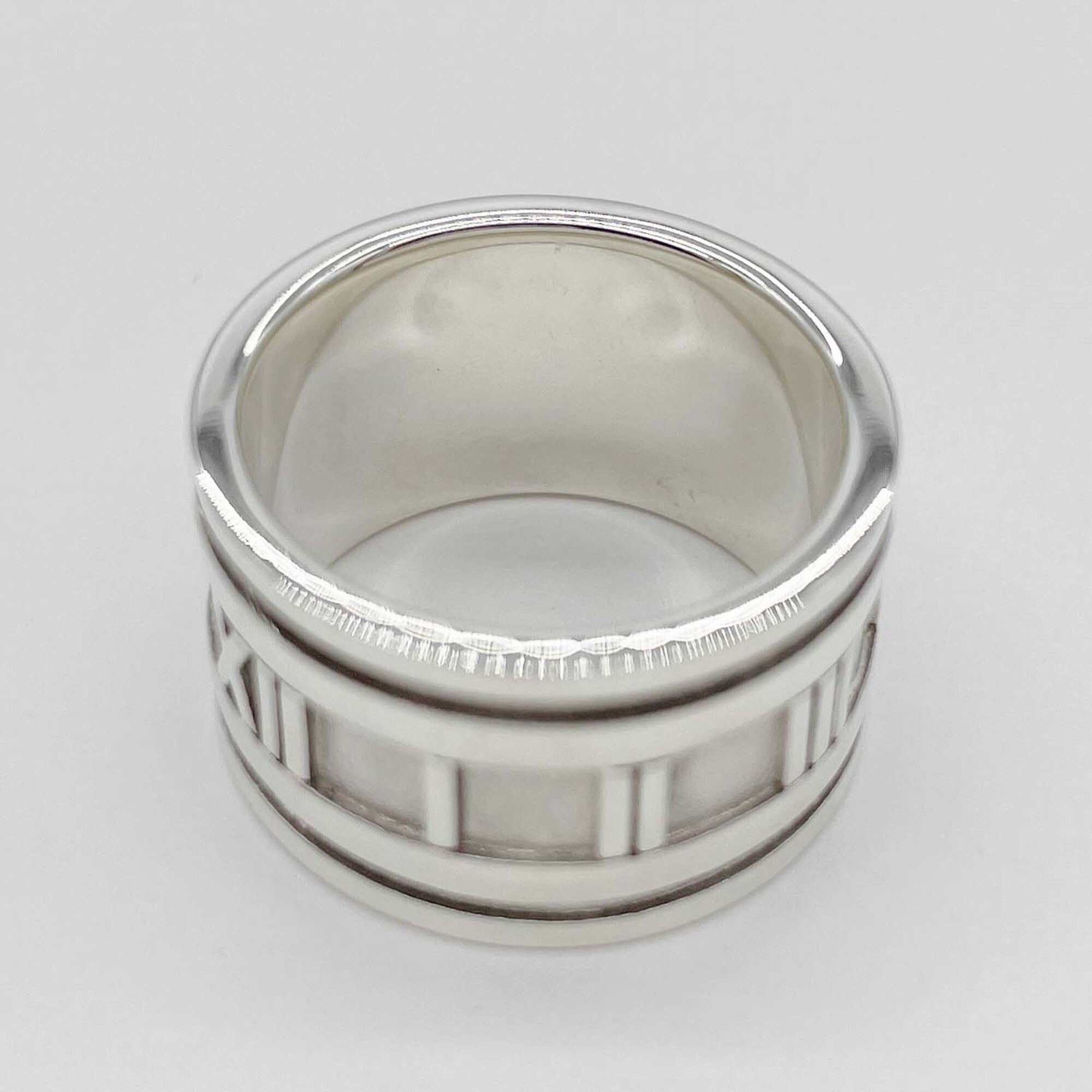 Tiffany Silver Silver 925 Band Ring (Pre-Owned)
