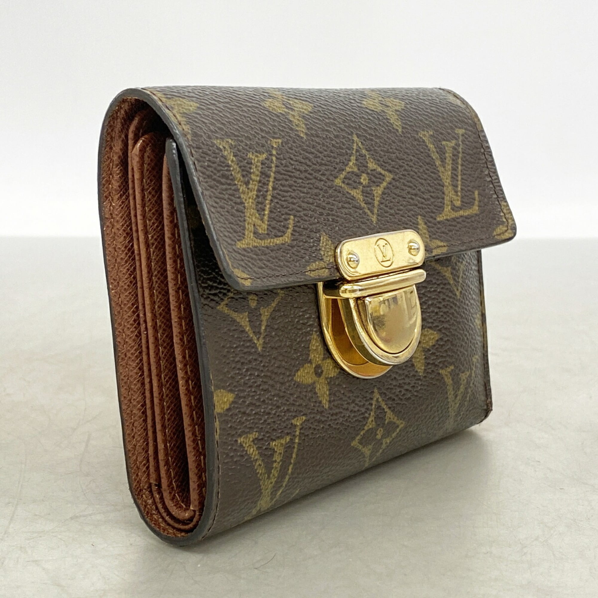 Louis Vuitton Brown Wallet (Tri-Fold) (Pre-Owned)