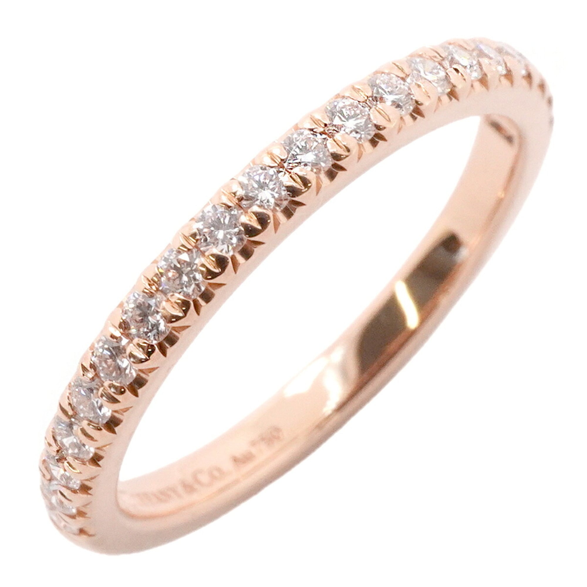 Tiffany Pink Gold (18K) Band Ring (Pre-Owned)