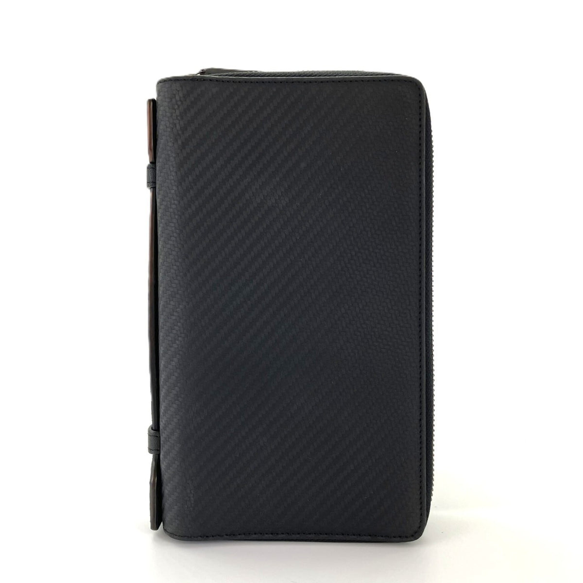 Dunhill Black Leather Long Wallet (Bi-Fold) (Pre-Owned)