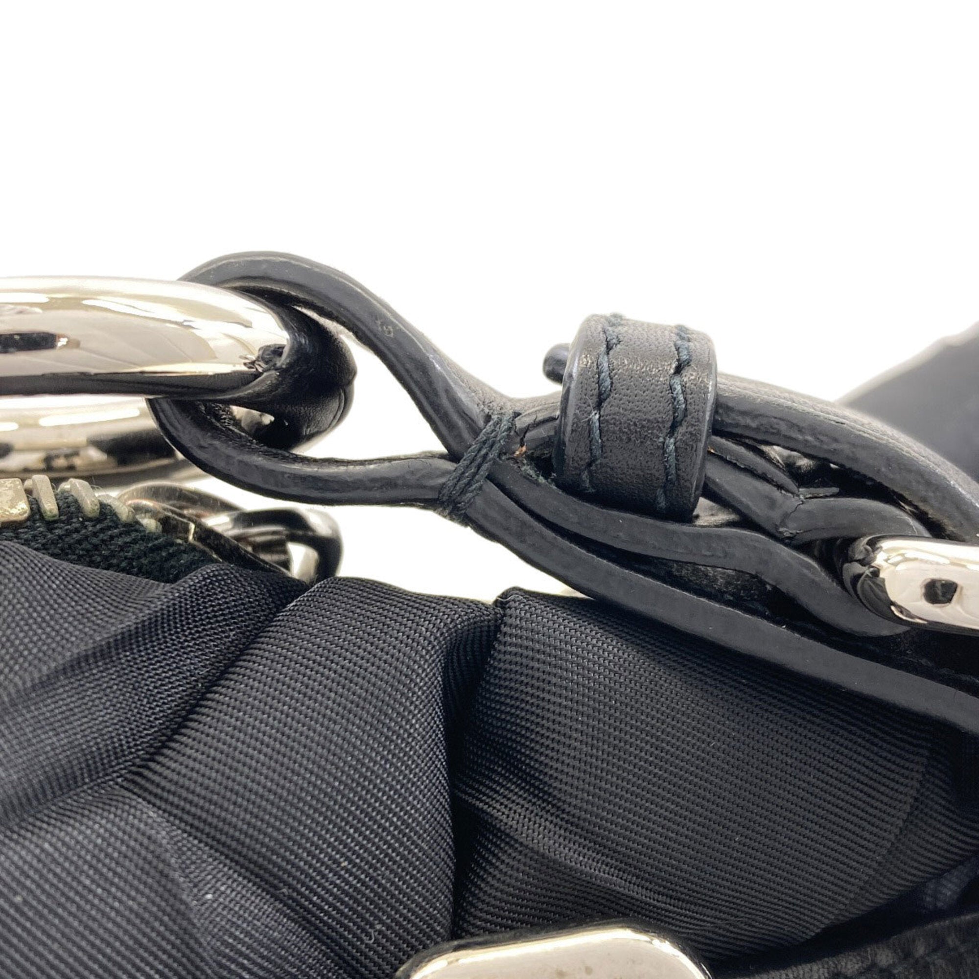 Prada Black Nylon Handbag (Pre-Owned)