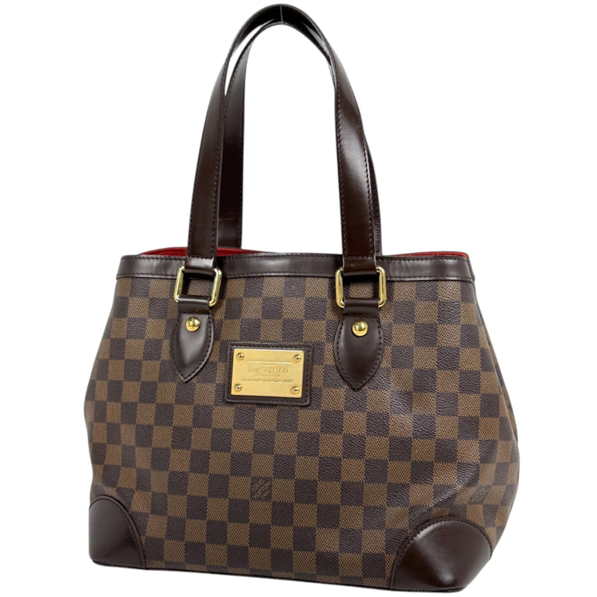 Louis Vuitton Brown Damier Canvas Shoulder Bag Tote Bag (Pre-Owned)