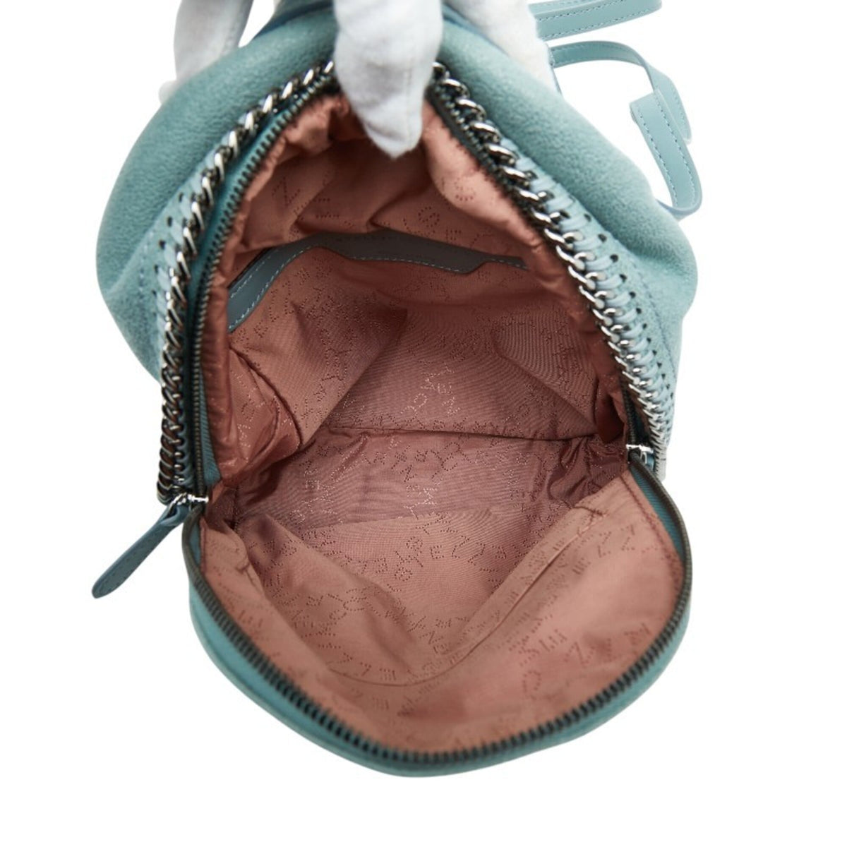 Stella Mccartney Blue Suede Backpack (Pre-Owned)