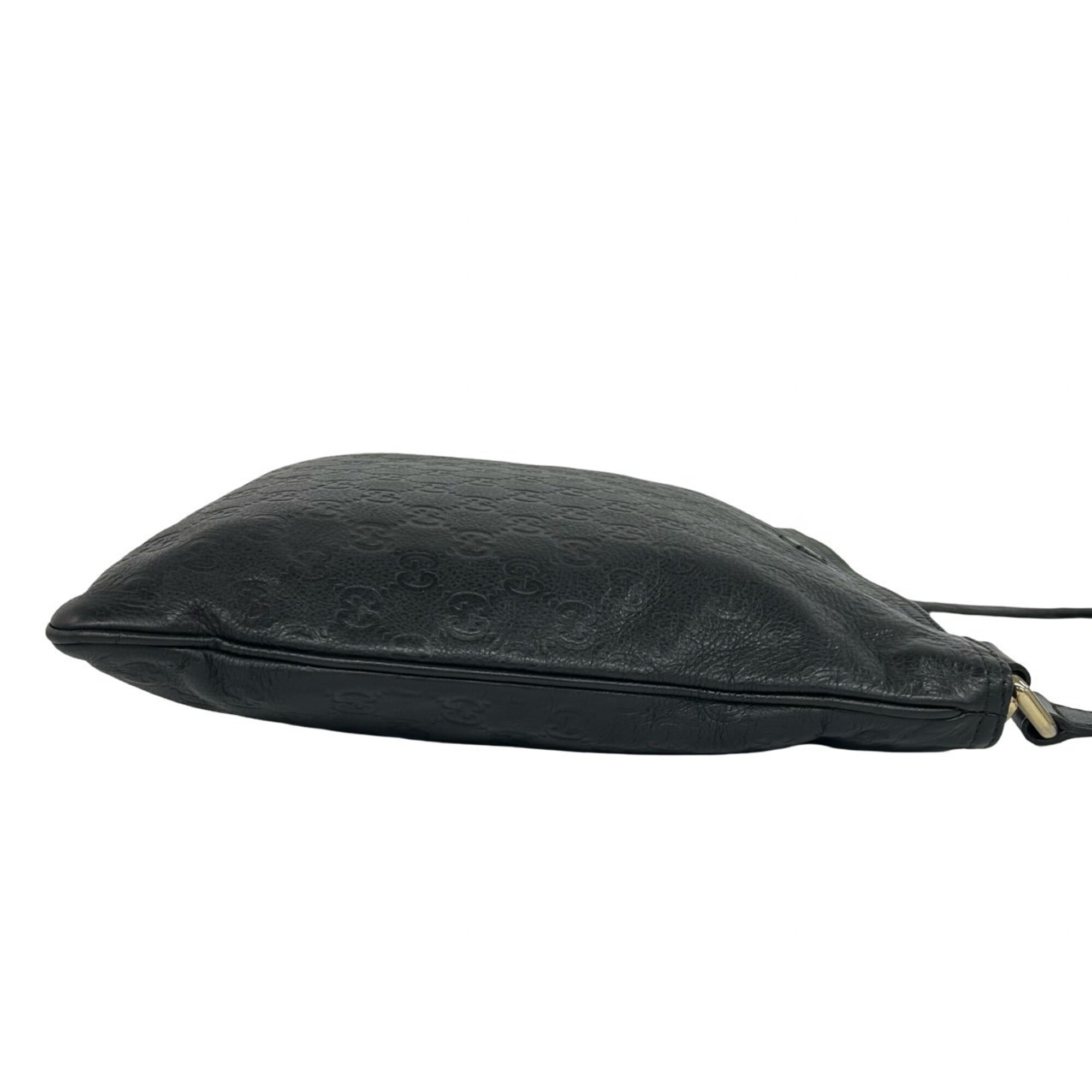 Gucci Black Leather Shoulder Bag (Pre-Owned)