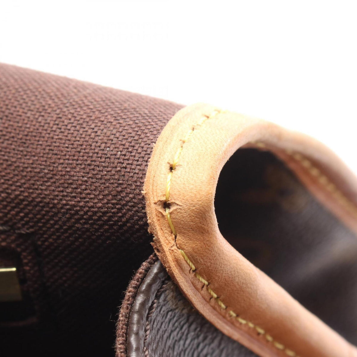 Louis Vuitton Brown Monogram Monogram Leather Handbag Shoulder Bag (Pre-Owned)
