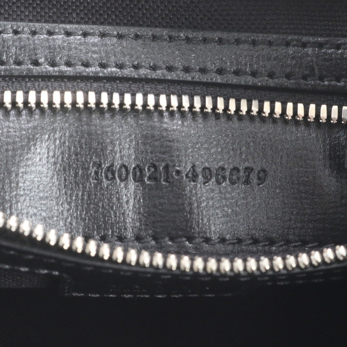 Gucci Black Leather Coated Canvas Messenger Bag Shoulder Bag (Pre-Owned)