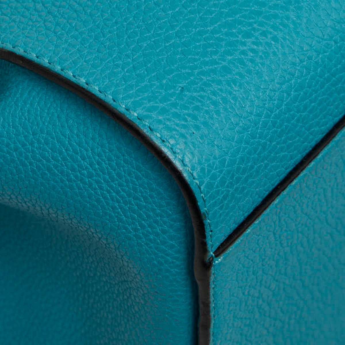 Loewe Hammock Blue Leather Handbag Shoulder Bag (Pre-Owned)
