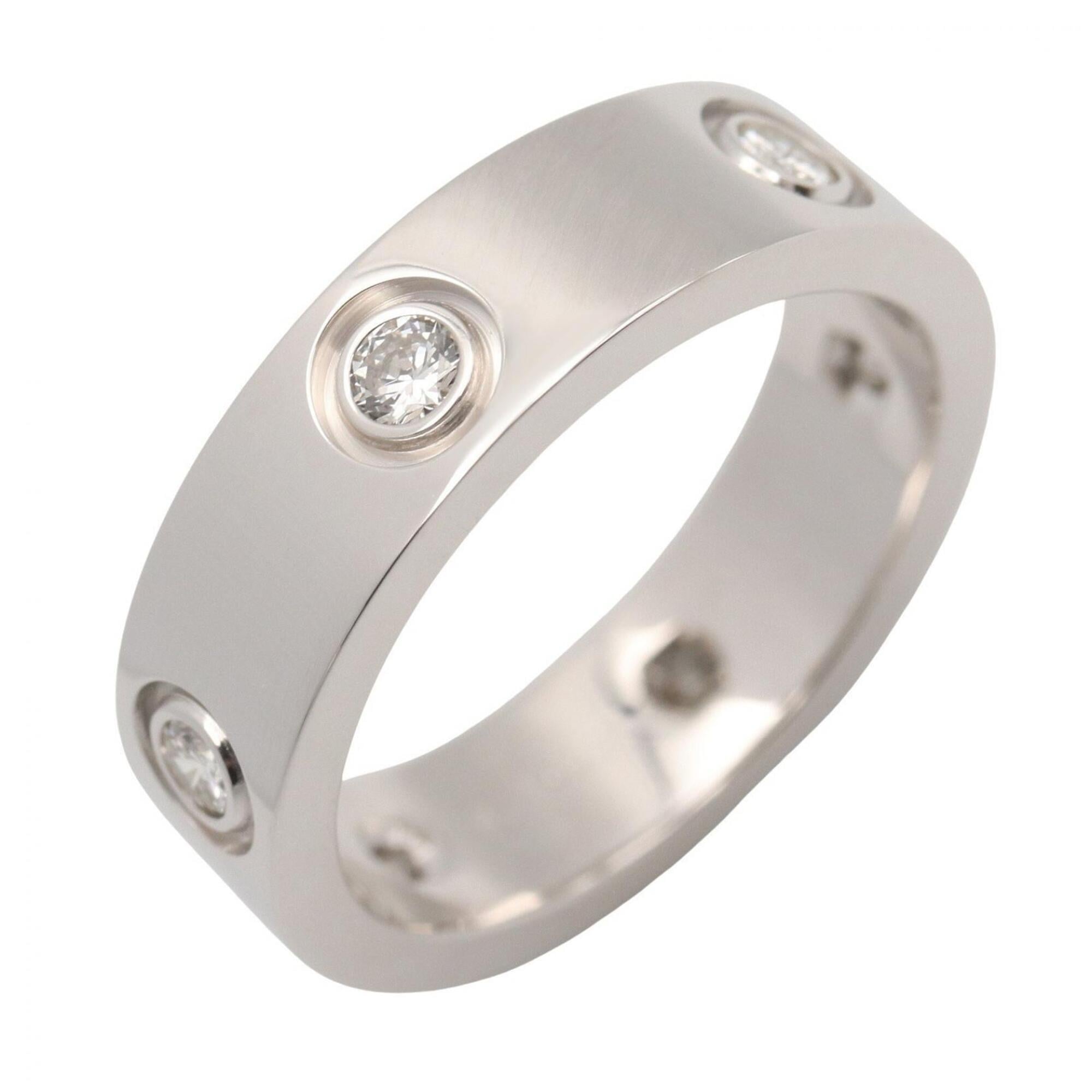 Cartier White Gold White Gold (18K) Band Ring (Pre-Owned)