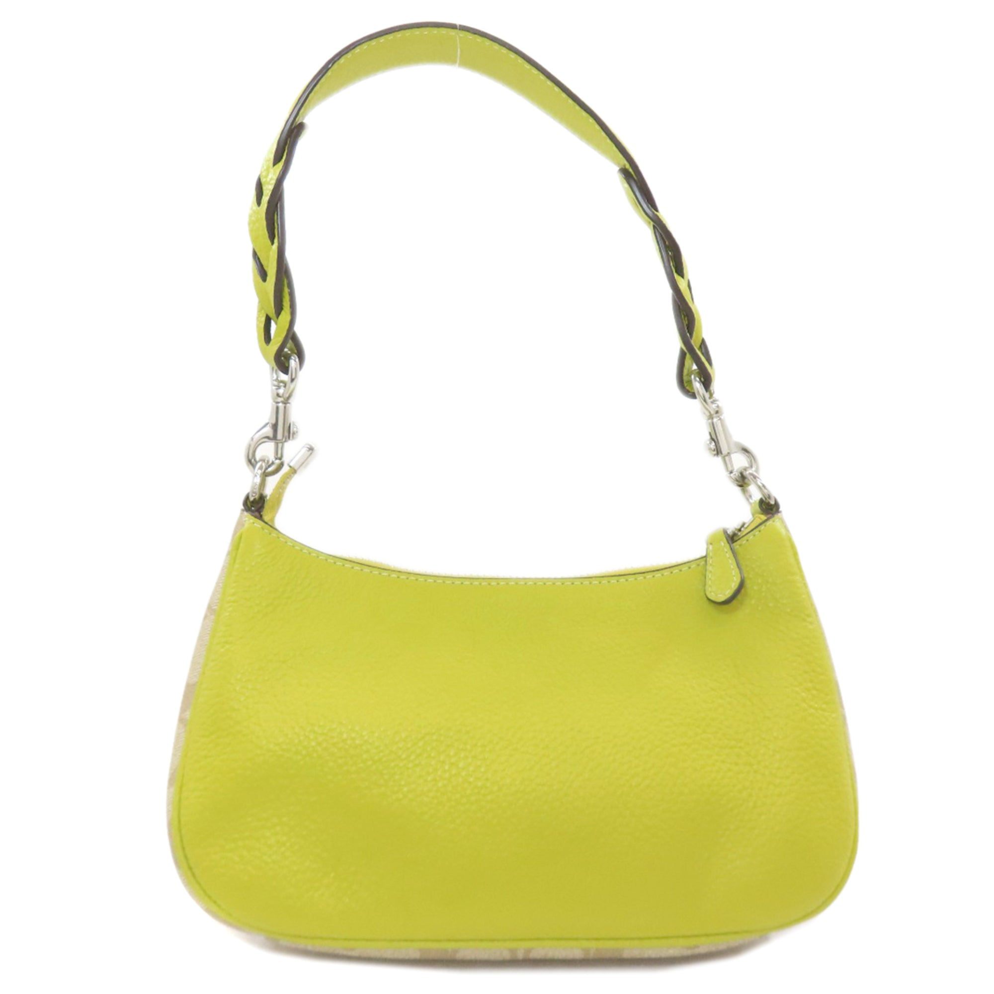 Coach Yellow Leather Handbag (Pre-Owned)