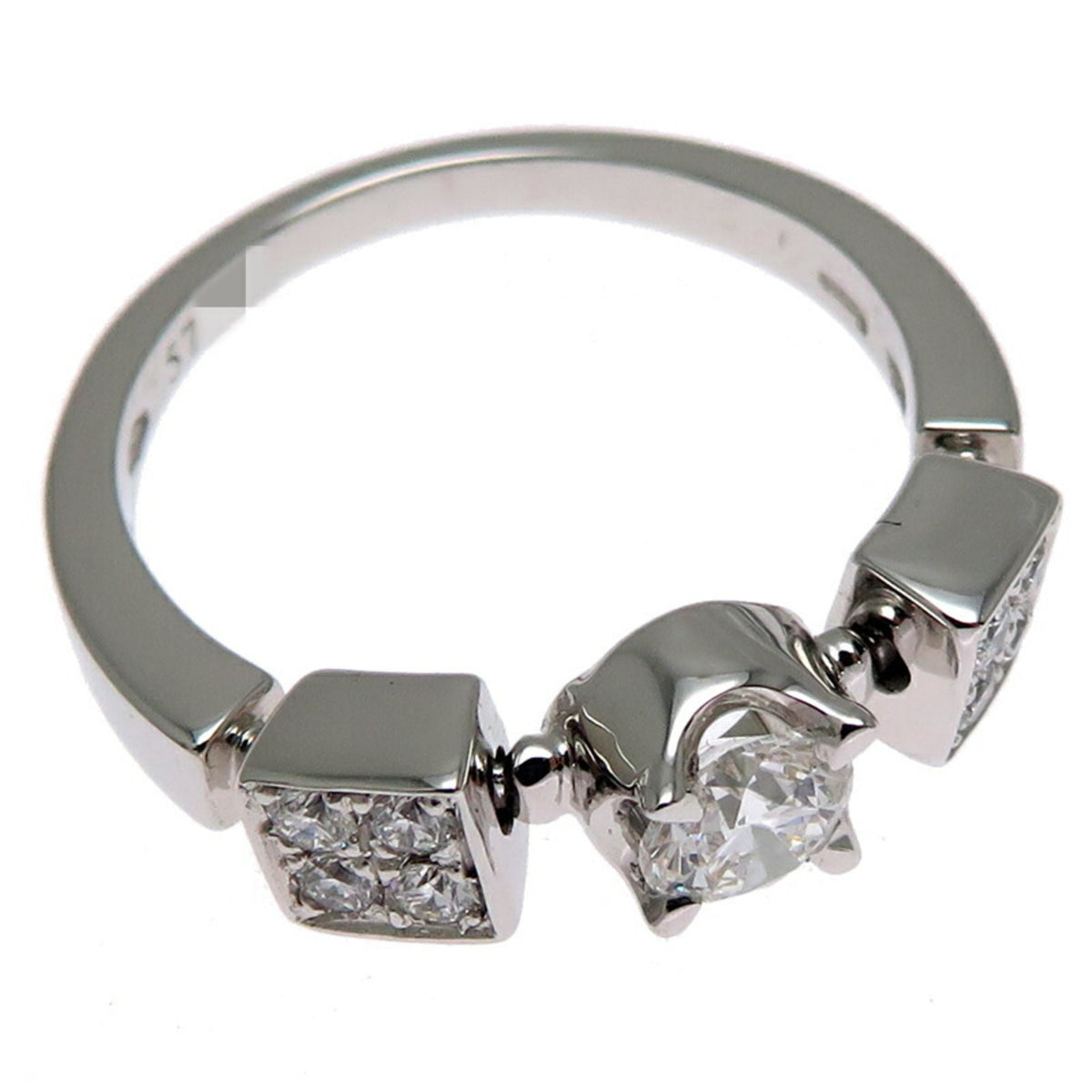 Bvlgari White Gold White Gold (18K) Band Ring (Pre-Owned)