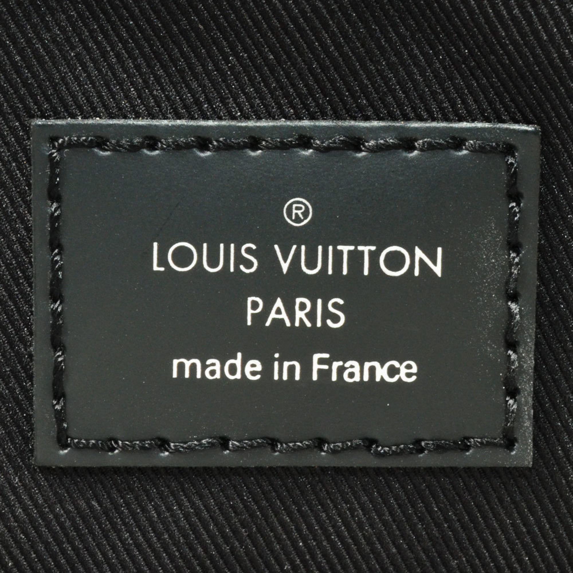 Louis Vuitton Black Damier Graphite Damier Graphite Shoulder Bag (Pre-Owned)