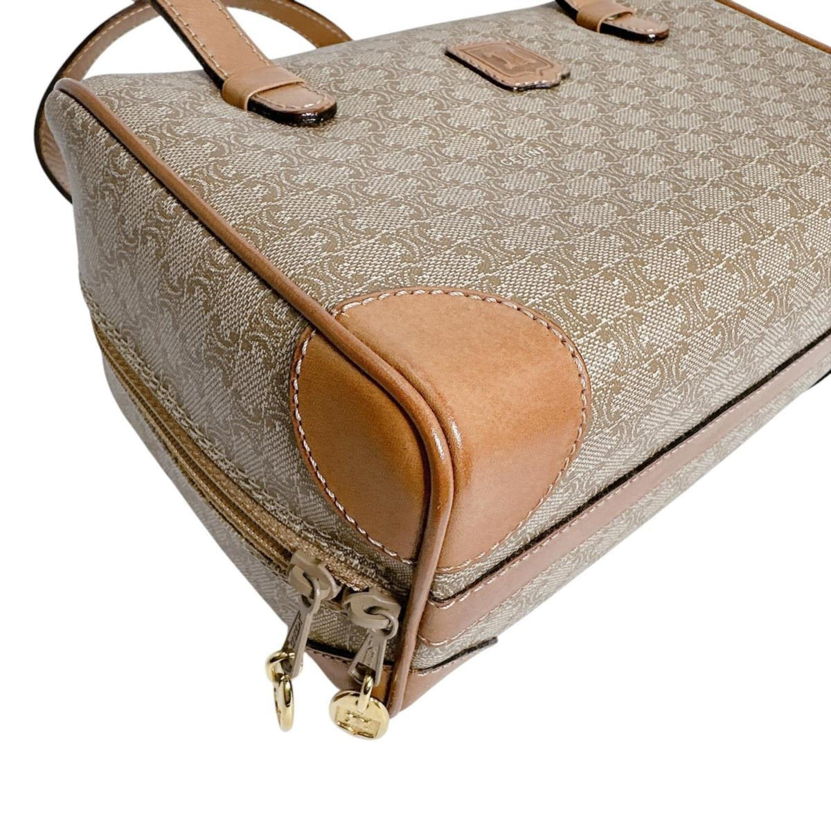 Celine Brown Pvc Handbag (Pre-Owned)