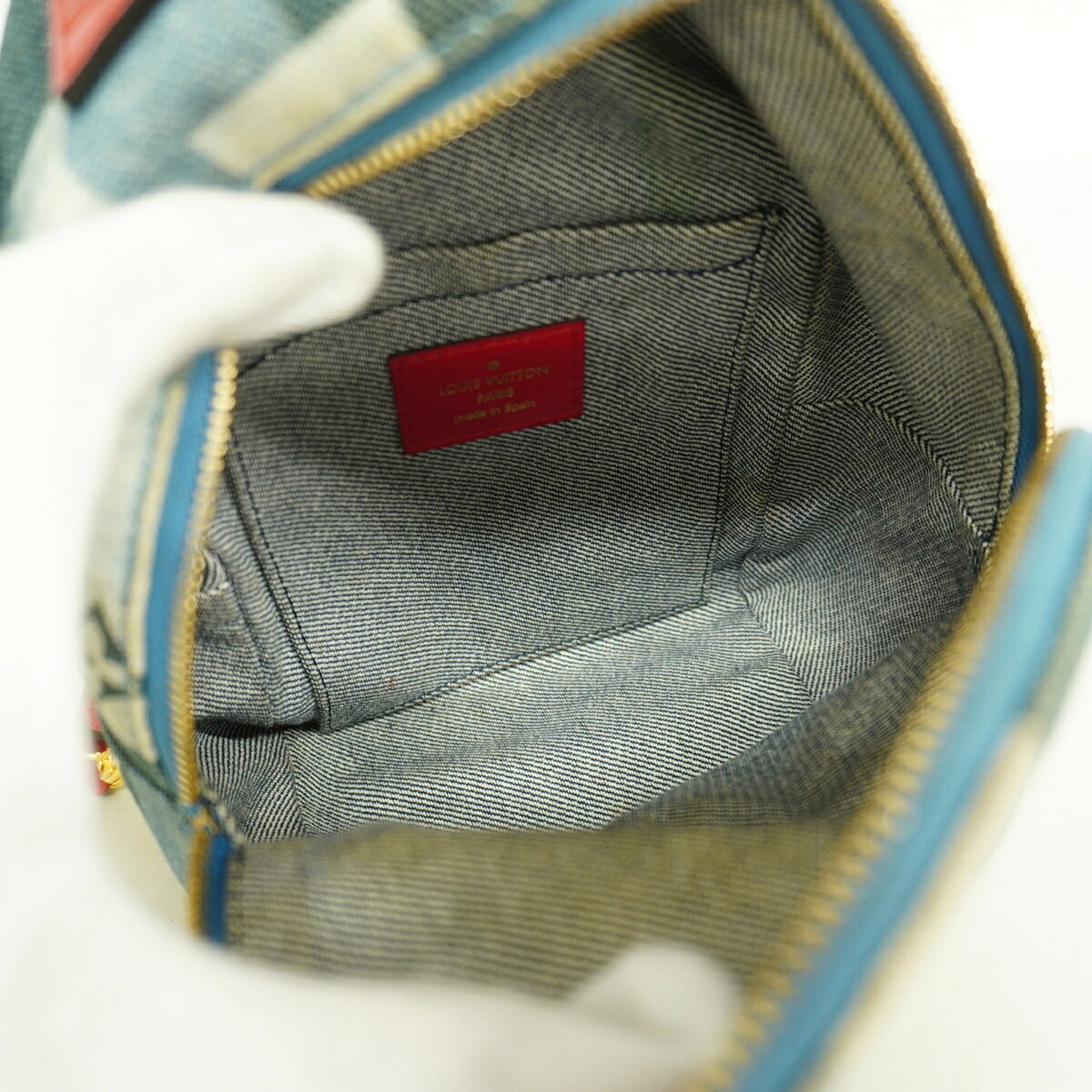 Louis Vuitton Blue Backpack (Pre-Owned)