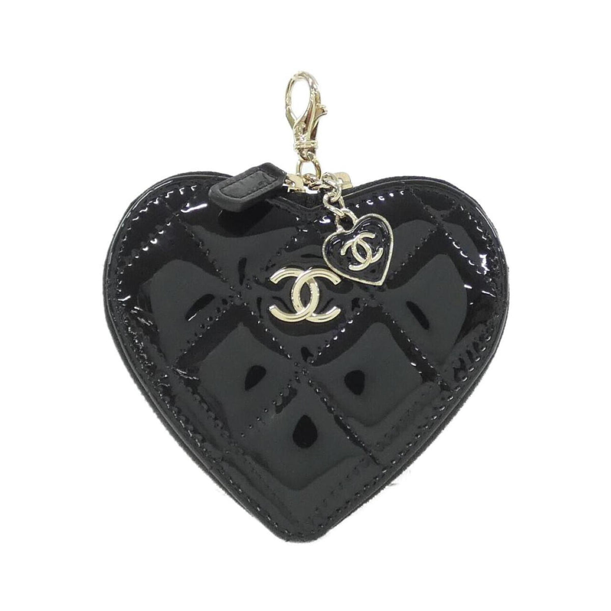 Chanel Black Leather Coin Purse/Coin Case (Pre-Owned)