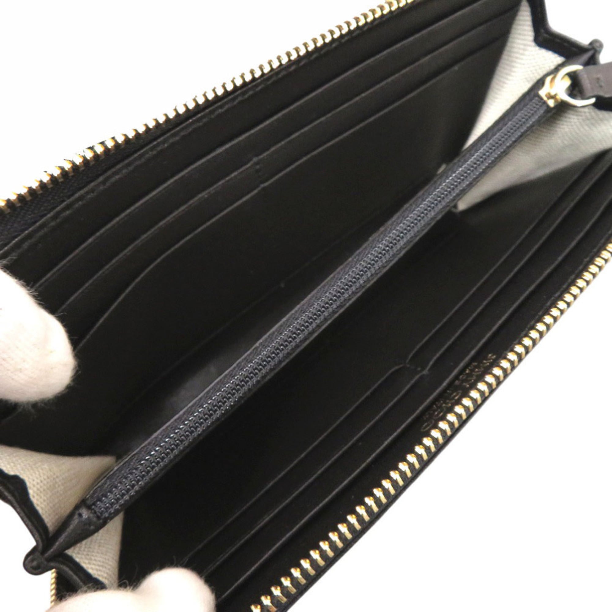 Hermes Blue Nuit Bordeaux Wallet (Bi-Fold) (Pre-Owned)