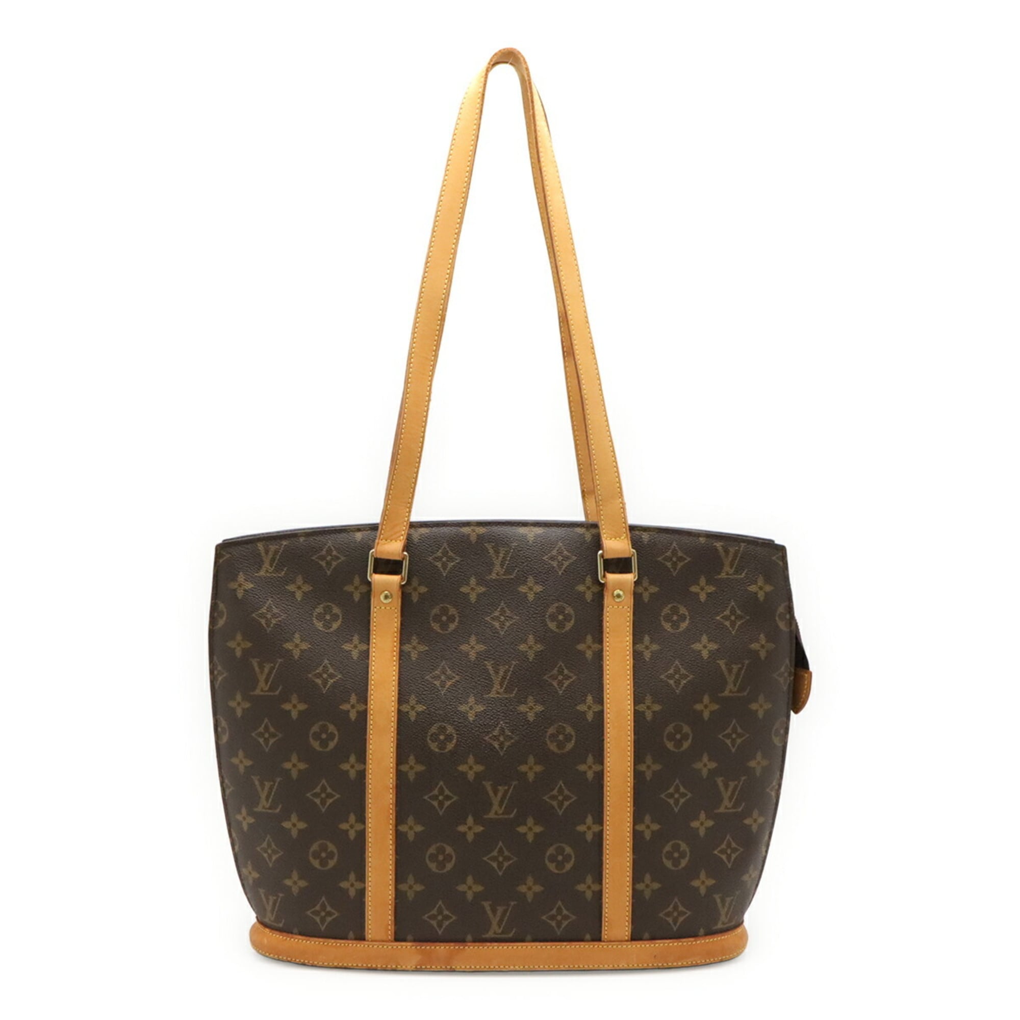 Louis Vuitton Brown Monogram Canvas Shoulder Bag Tote Bag (Pre-Owned)