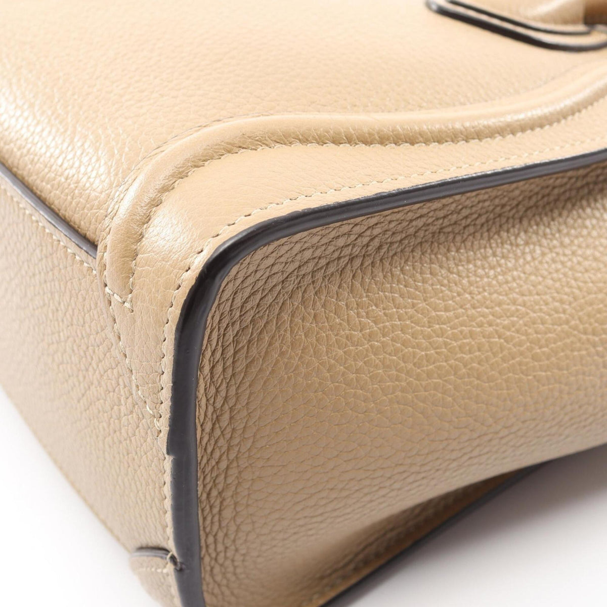 Celine Beige Leather Handbag (Pre-Owned)