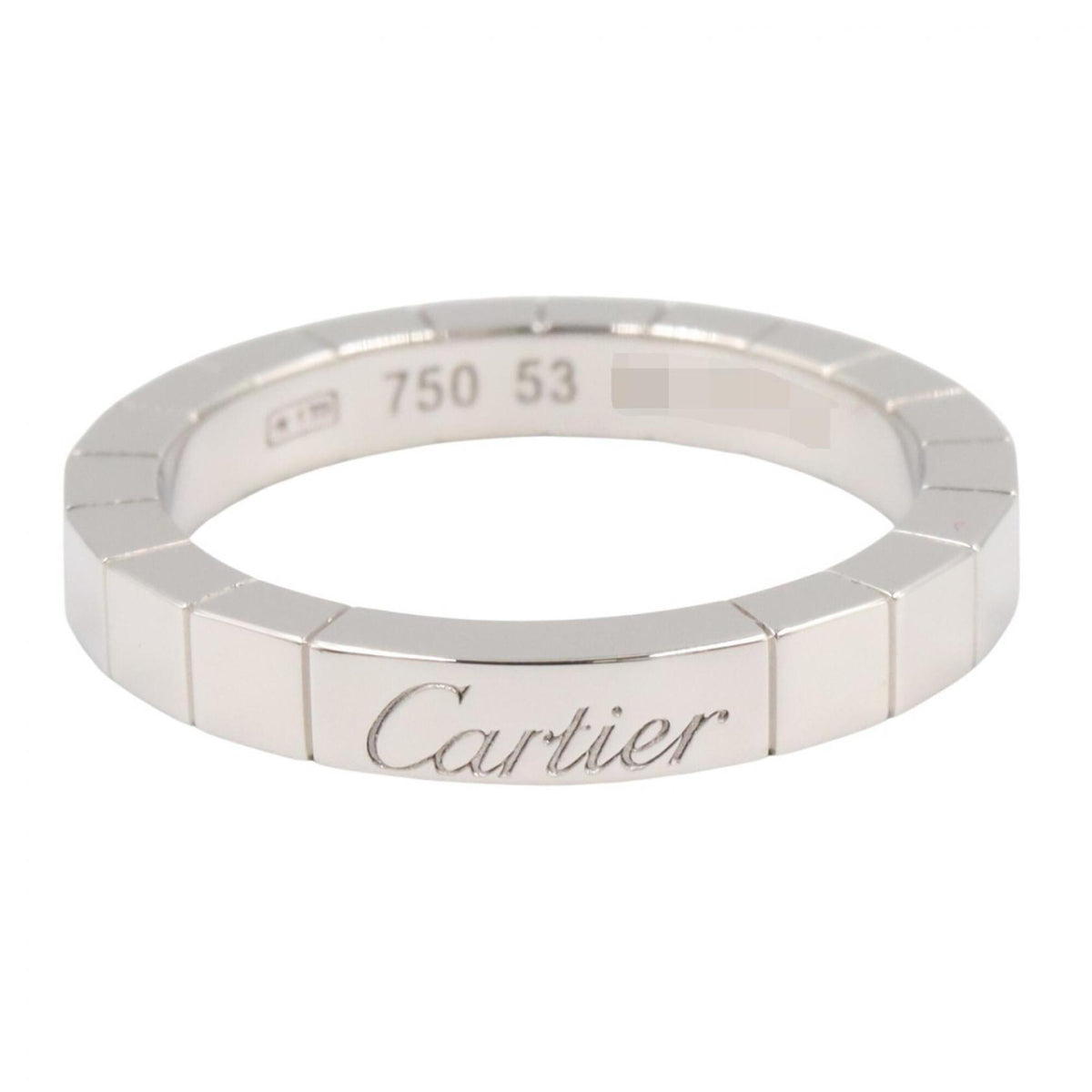 Cartier Silver White Gold (18K) Band Ring (Pre-Owned)
