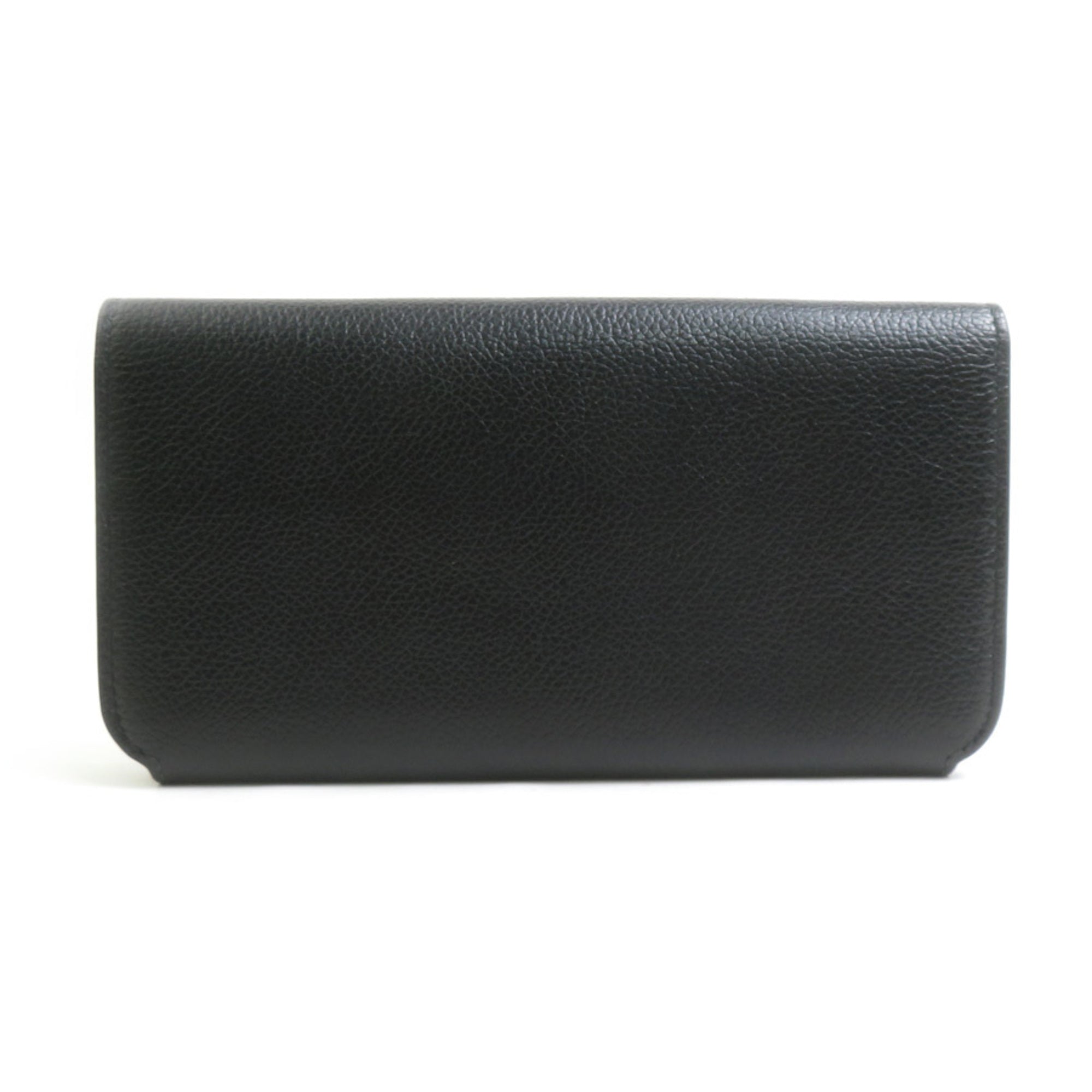 Balenciaga Black Leather Long Wallet (Bi-Fold) (Pre-Owned)