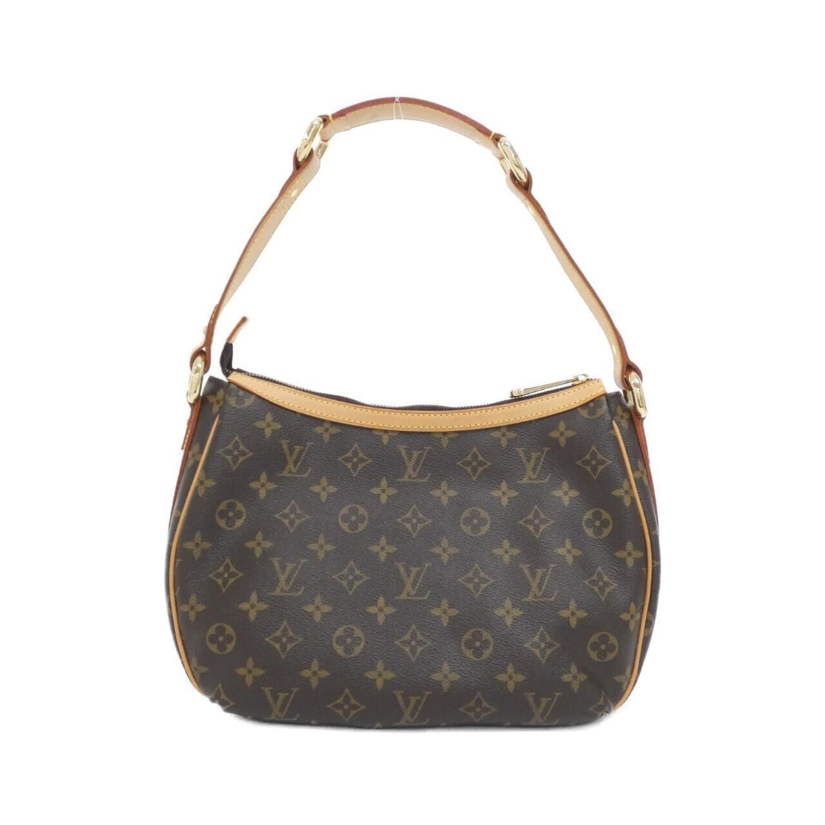 Louis Vuitton Marron Coated Canvas Shoulder Bag (Pre-Owned)